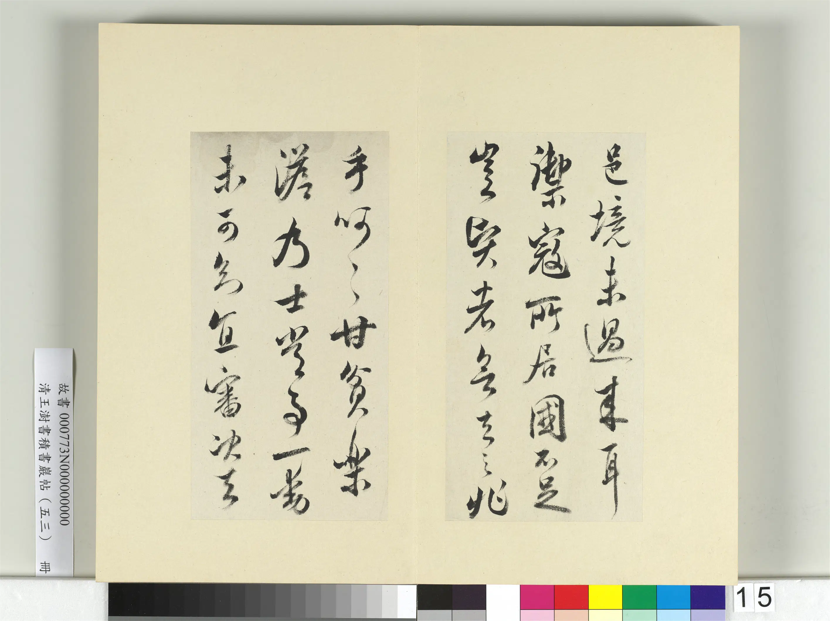 清代【王澍】《书积书岩帖（五十三）册》 第13张