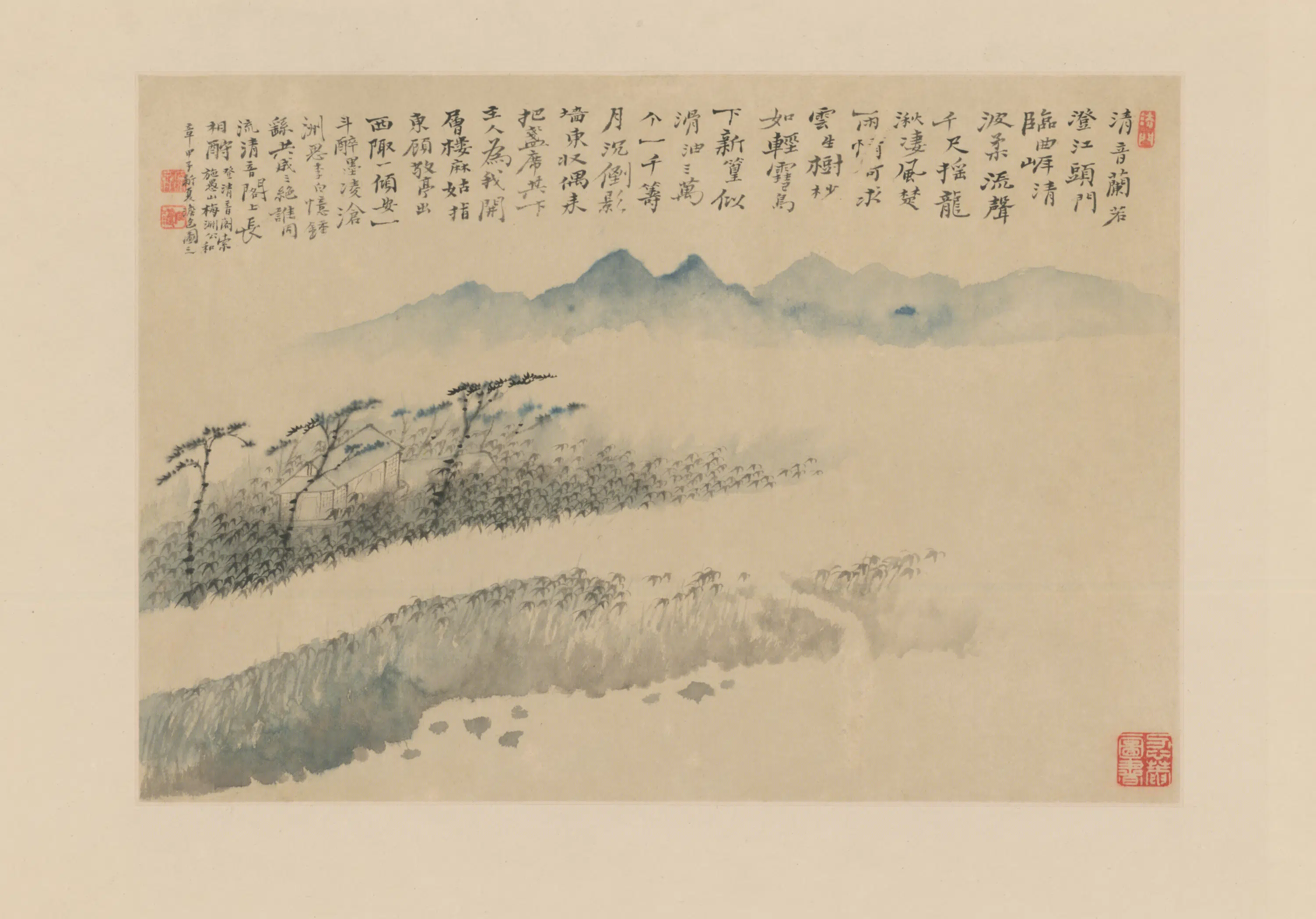 清代【原济】《山水册-2》 第7张
