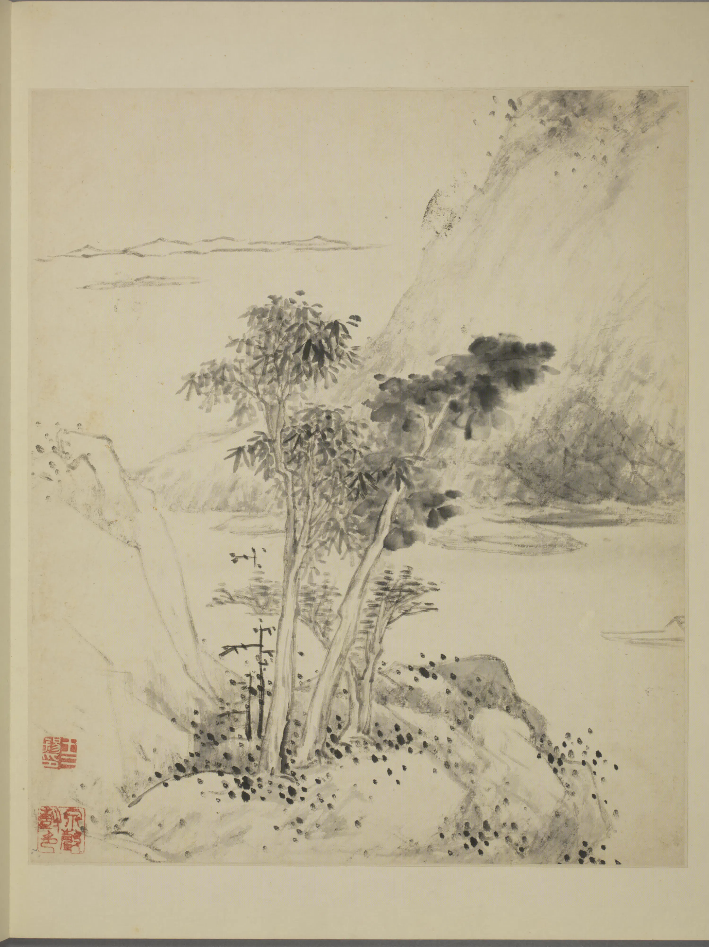 清代【王三锡】《山水册》 第3张 清代【王三锡】《山水册》 第3张