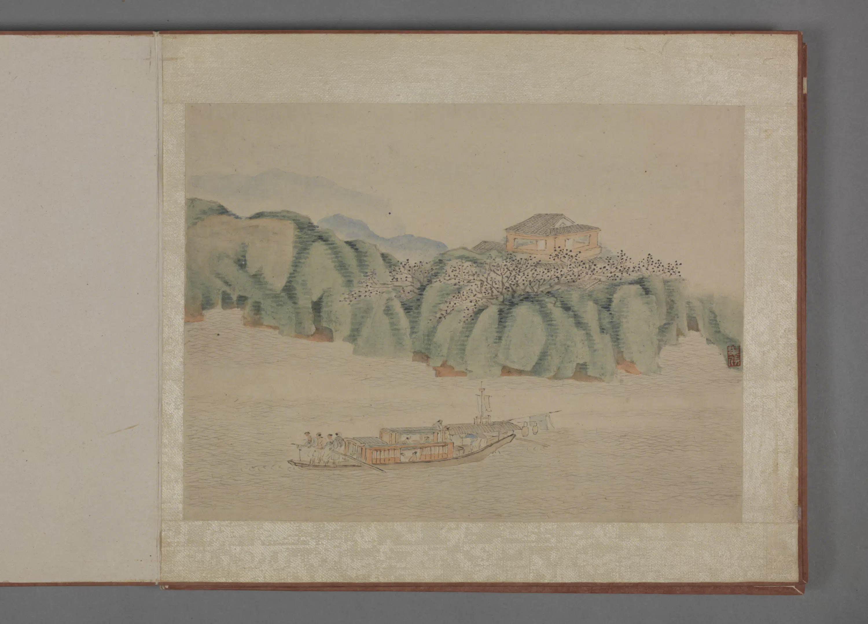 清代【叶欣】《山水册（10开）》 第8张