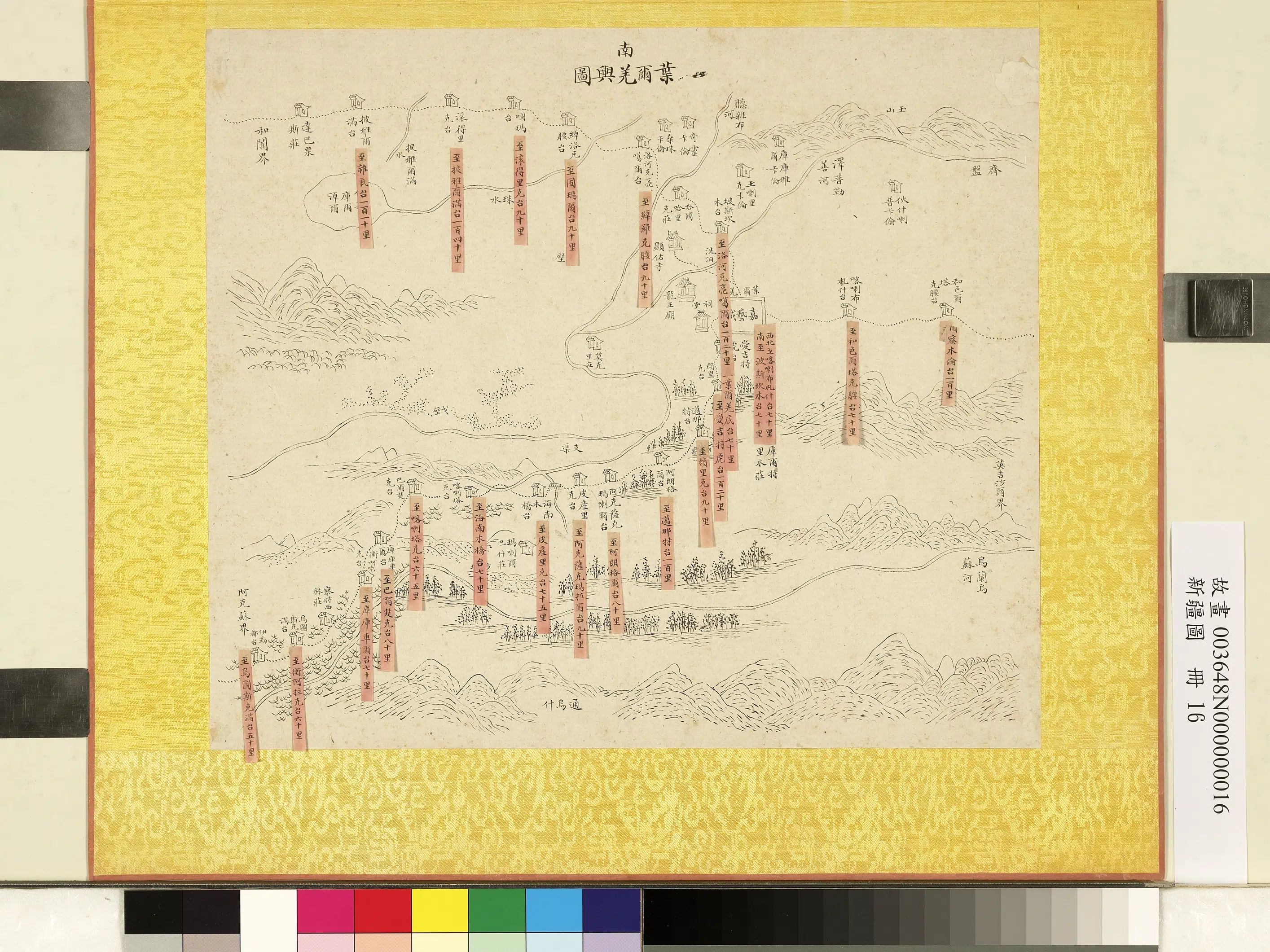 《新疆图册-叶尔羌舆图》