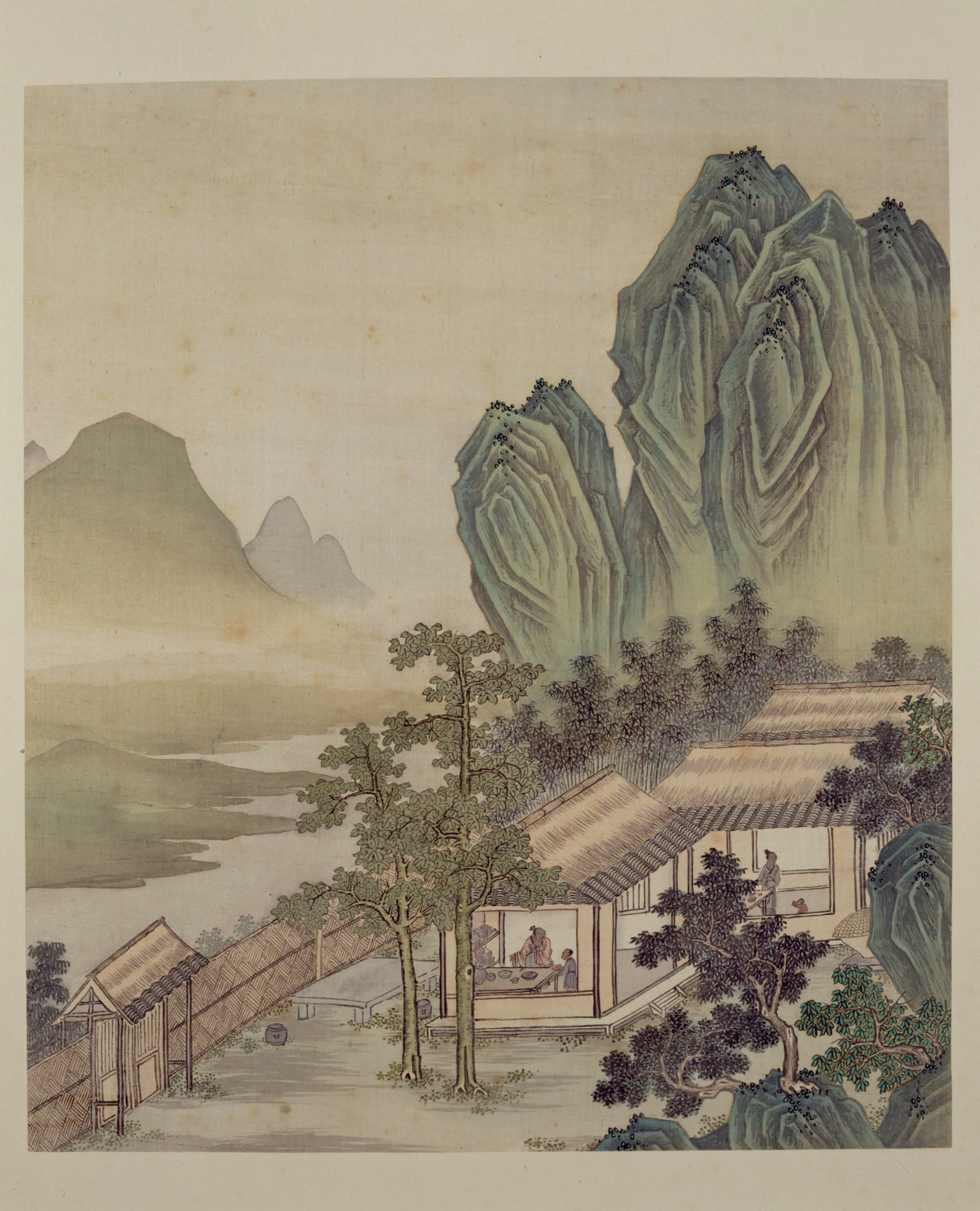 清代【张雨森】《山静日长图册（11开）》 第4张