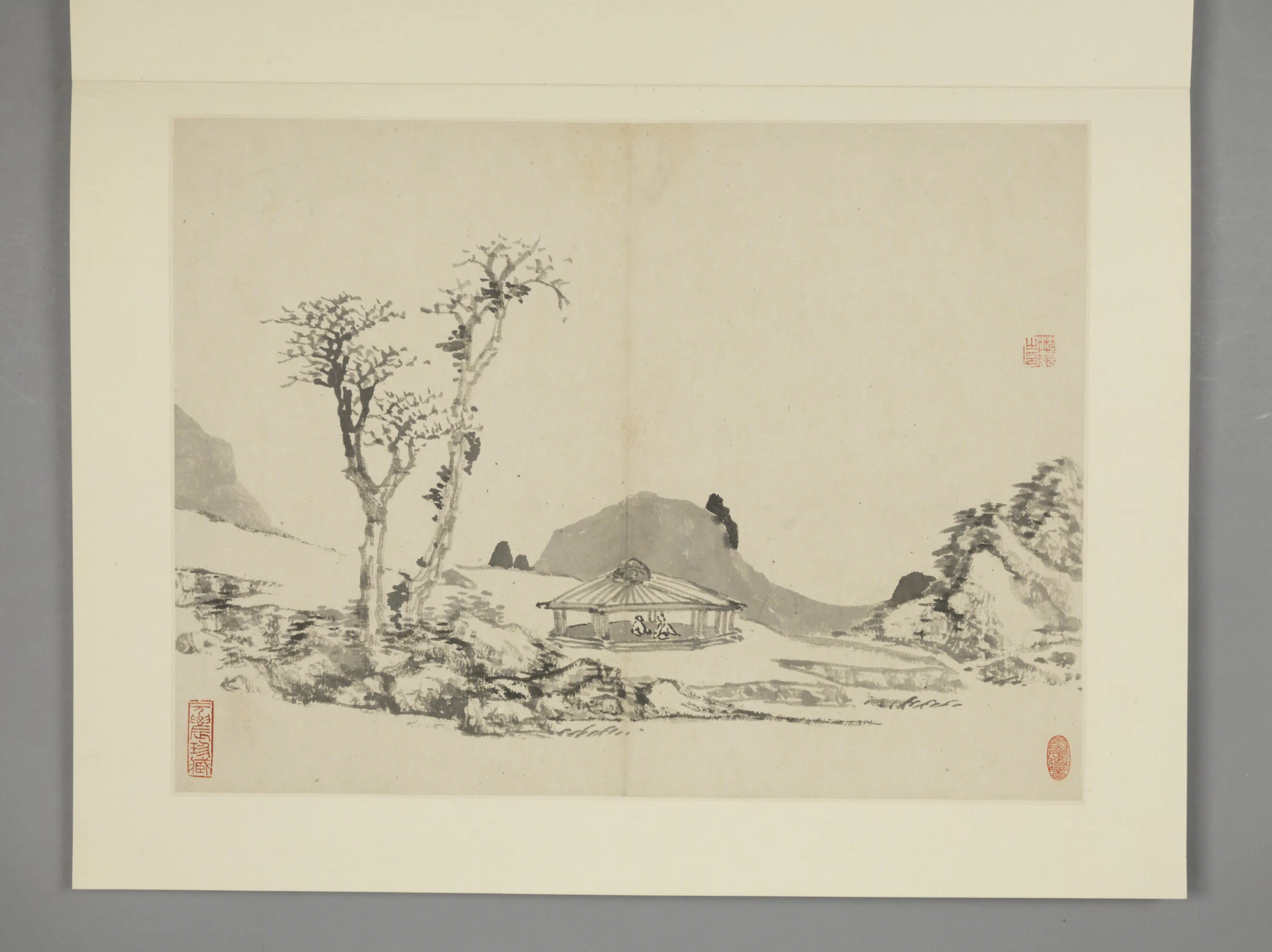 清代【沈颢】《山水册》 第5张