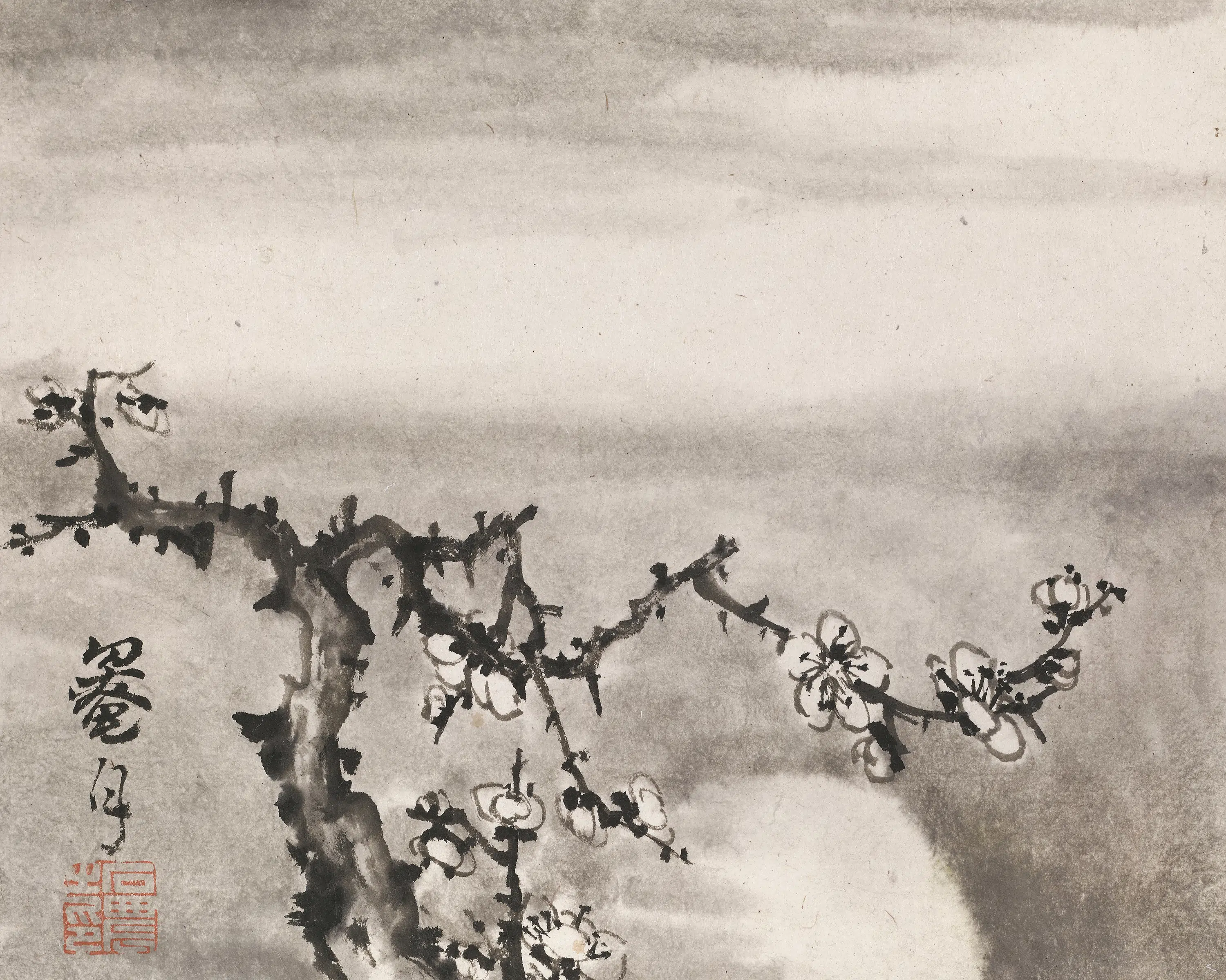 清代【高凤翰】《梅花诗画图册》 第10张 清代【高凤翰】《梅花诗画图册》 第10张