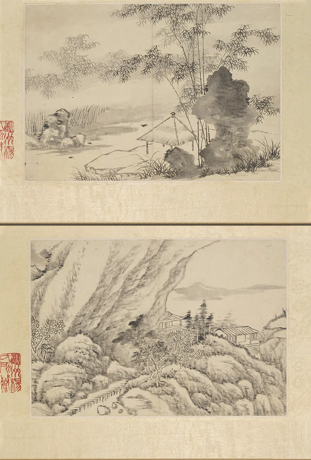 清代【钱维城】《山水册》 第1张
