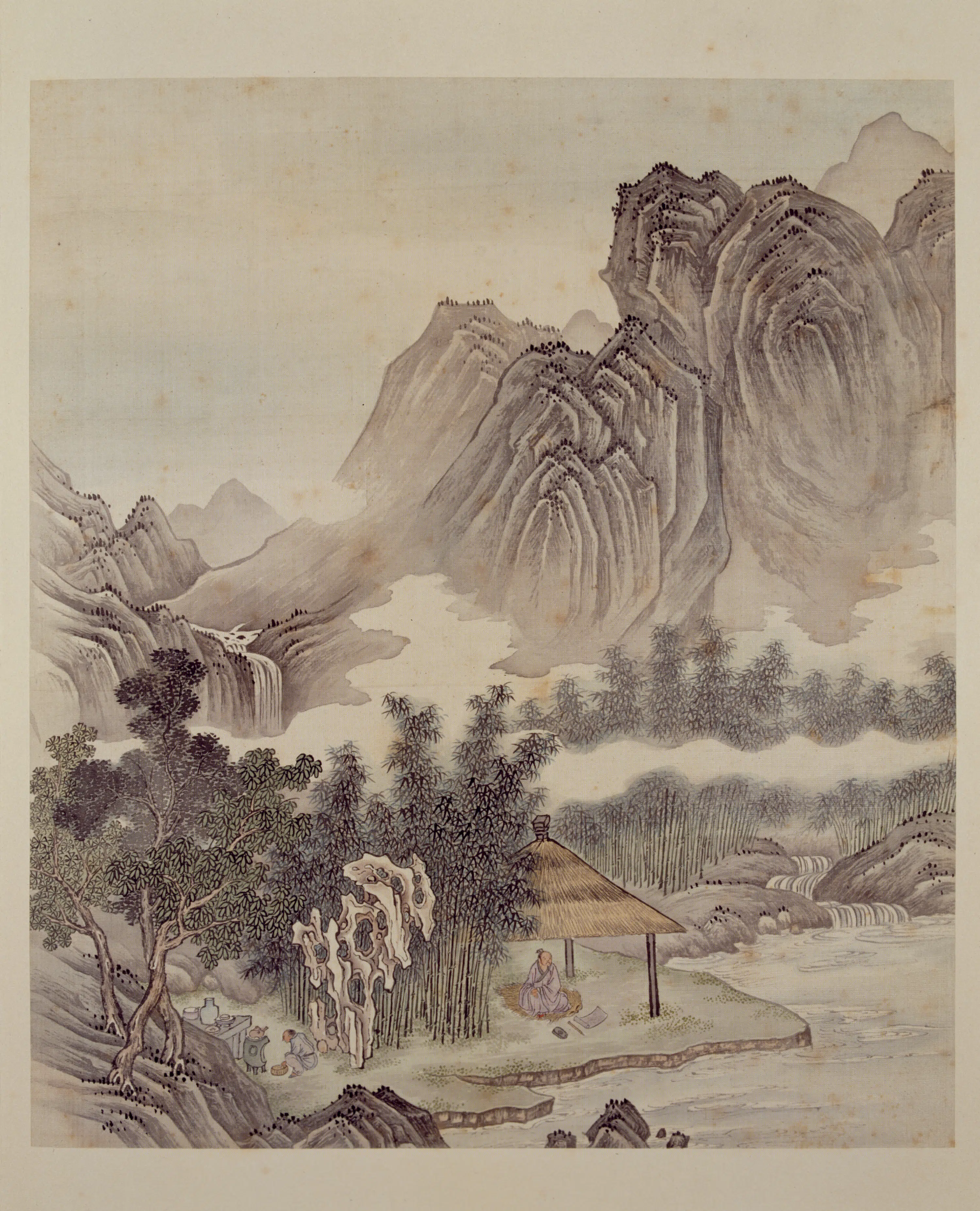 清代【张雨森】《山静日长图册（11开）》 第6张