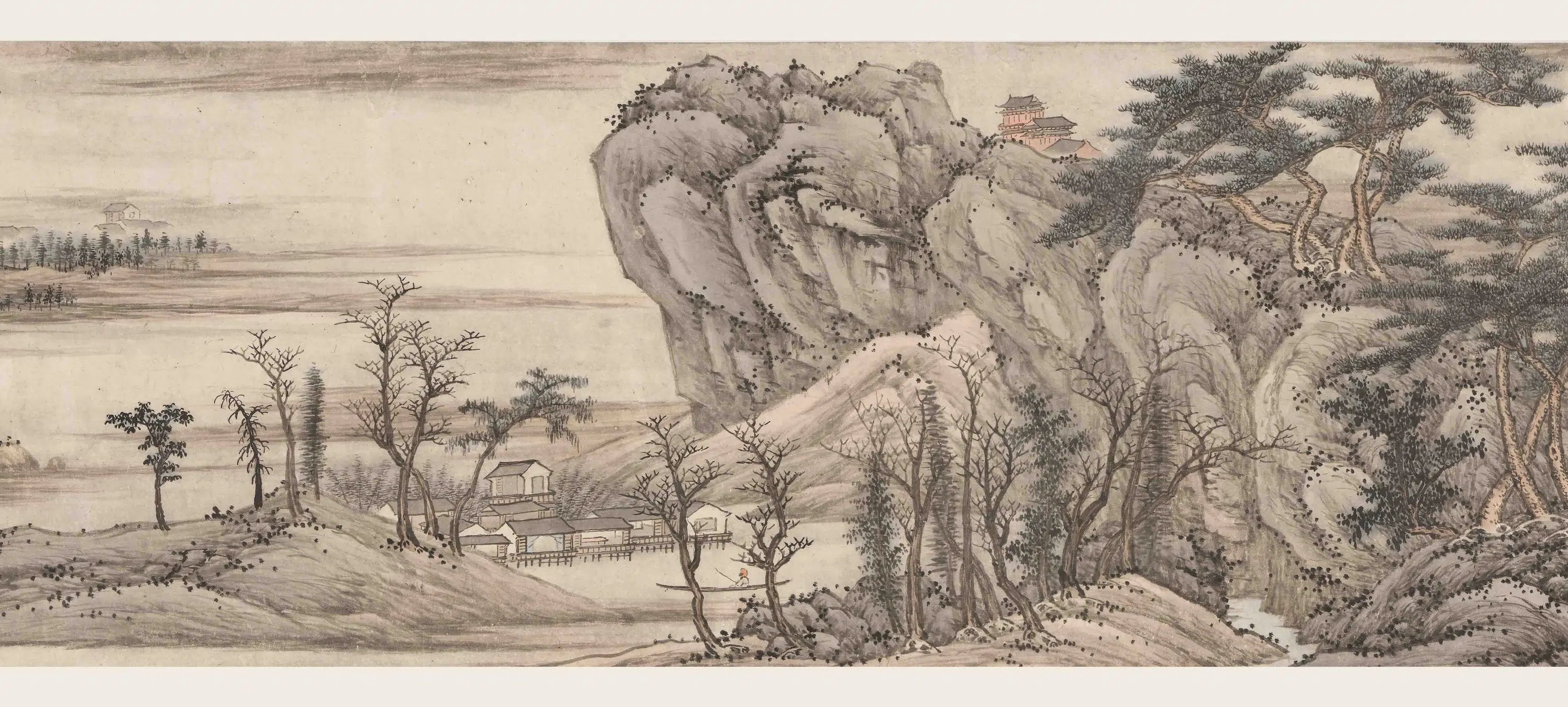 清代【高岑】《江山无尽图卷》 第2张