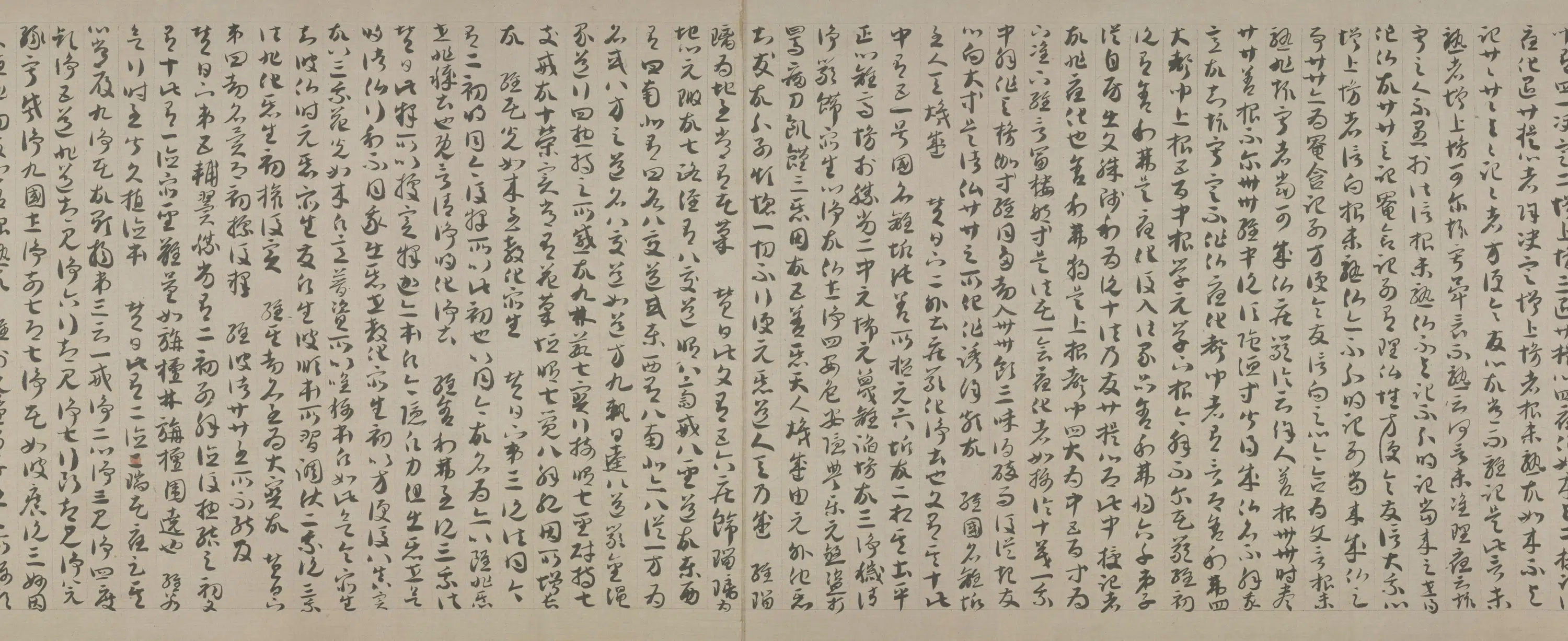 唐朝【佚名】《唐人草书法华经玄赞卷》 第2张 唐朝【佚名】《唐人草书法华经玄赞卷》 第2张