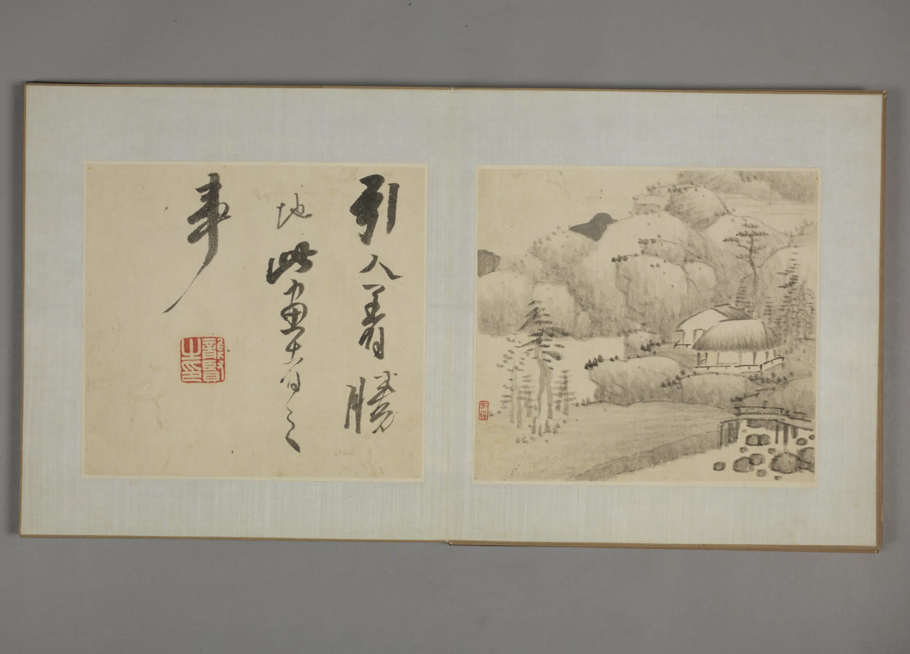 清代【官铨】《山水图册》 第4张
