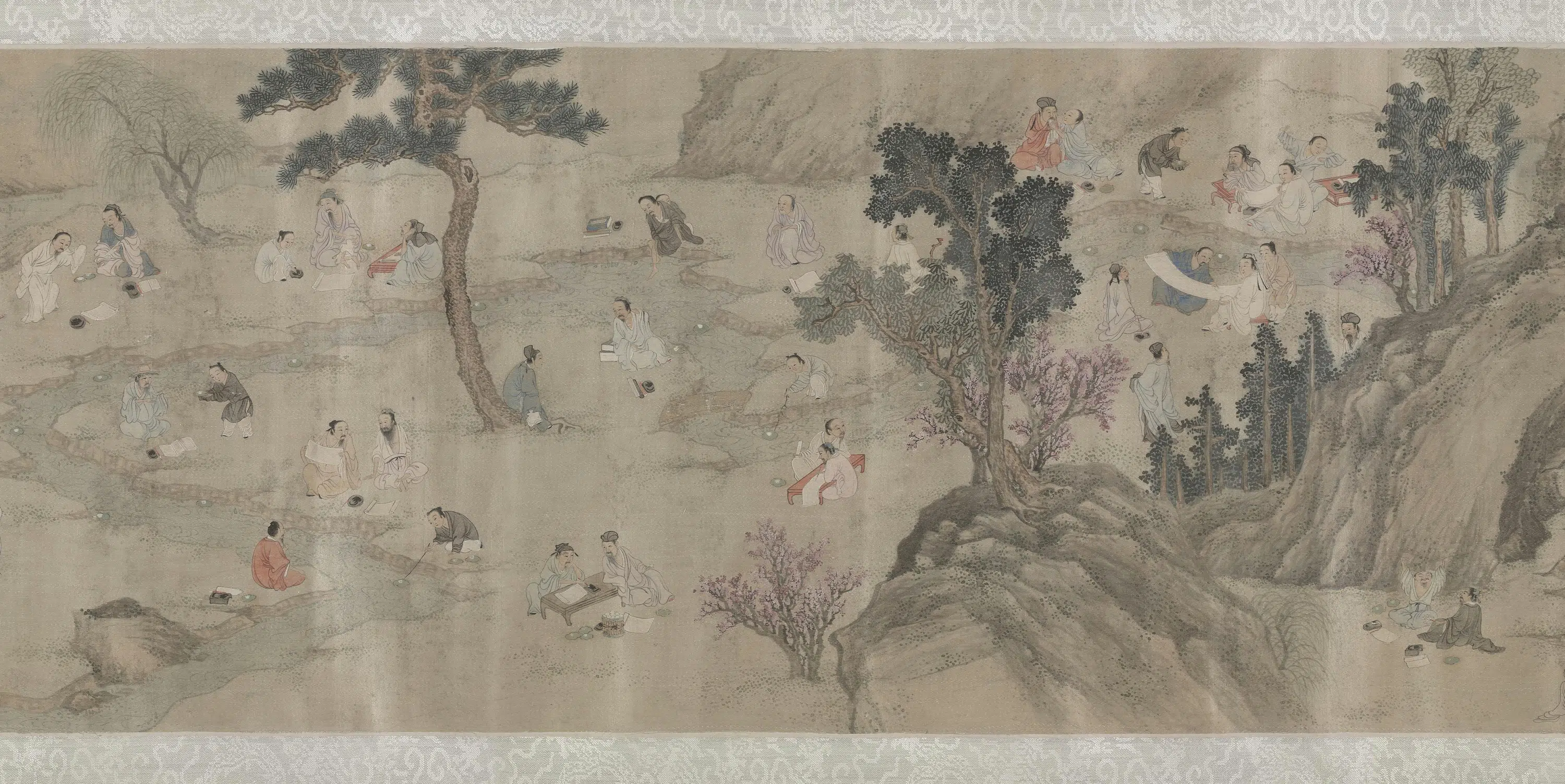 明朝【许光祚】《兰亭图并书序卷》 第3张