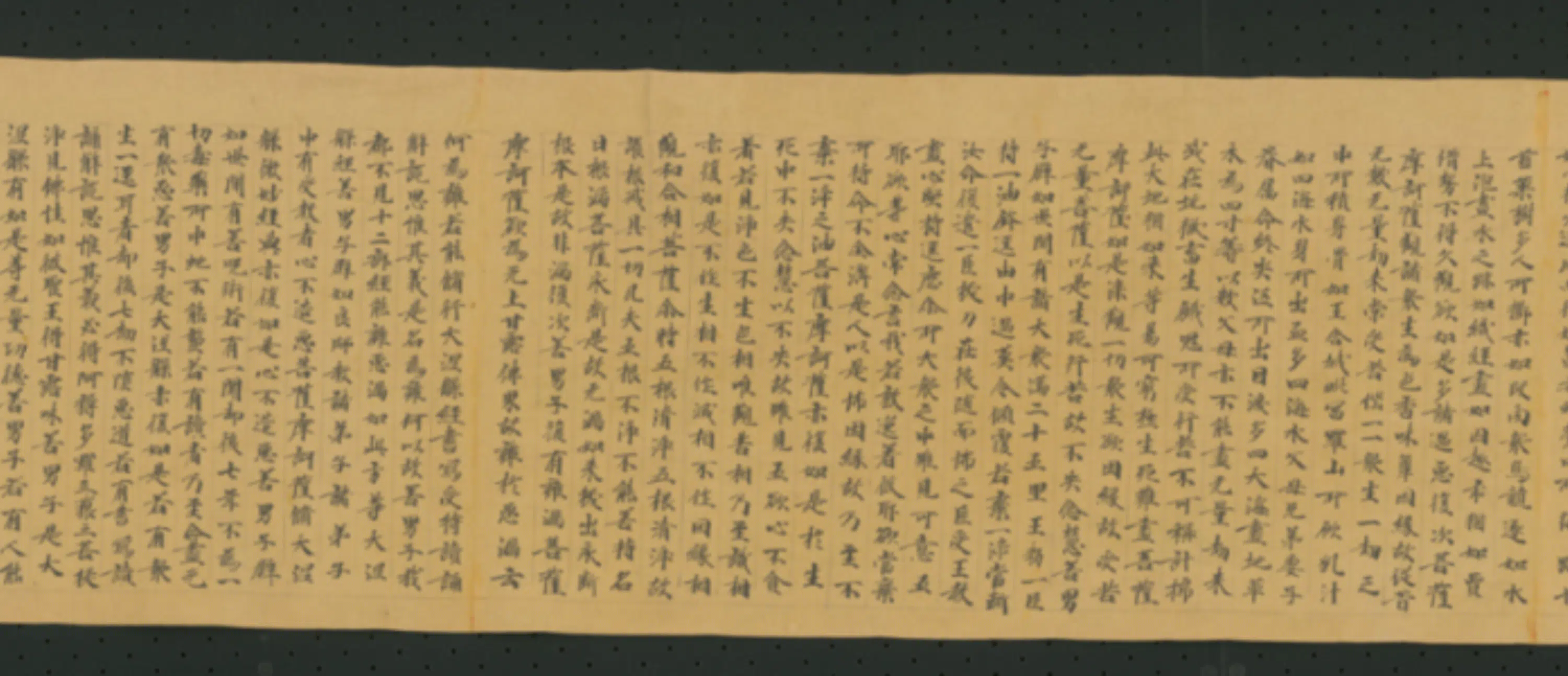 唐朝《无款行书写大湼槃经德王菩萨品二十二卷》 第7张