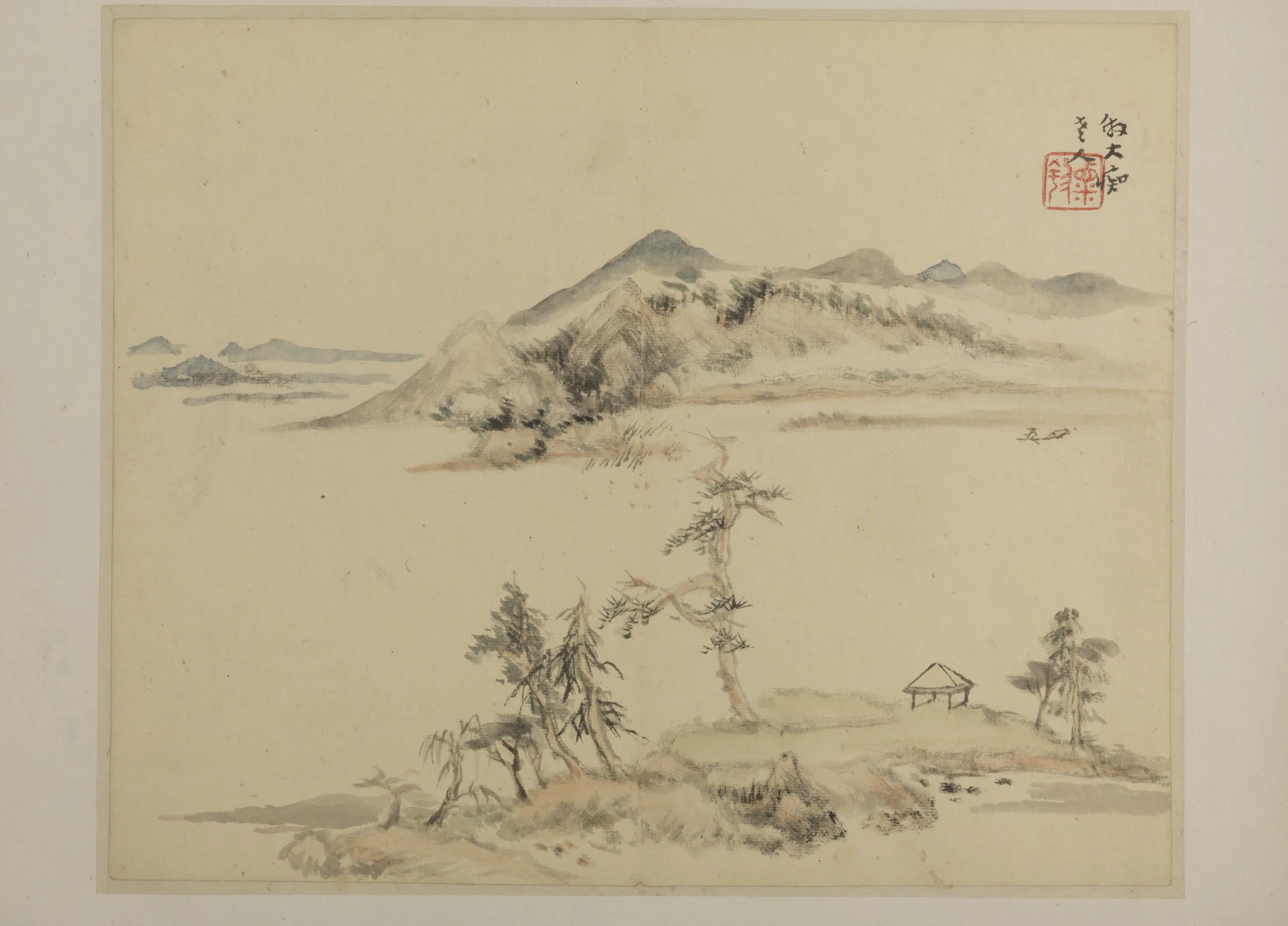 清代【吴麐】《山水册》 第11张