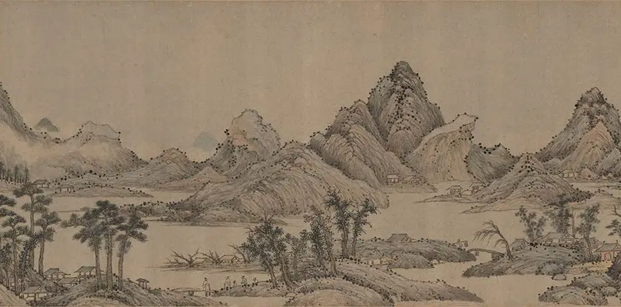 元朝【顾园】《丹山纪行图卷》 第3张