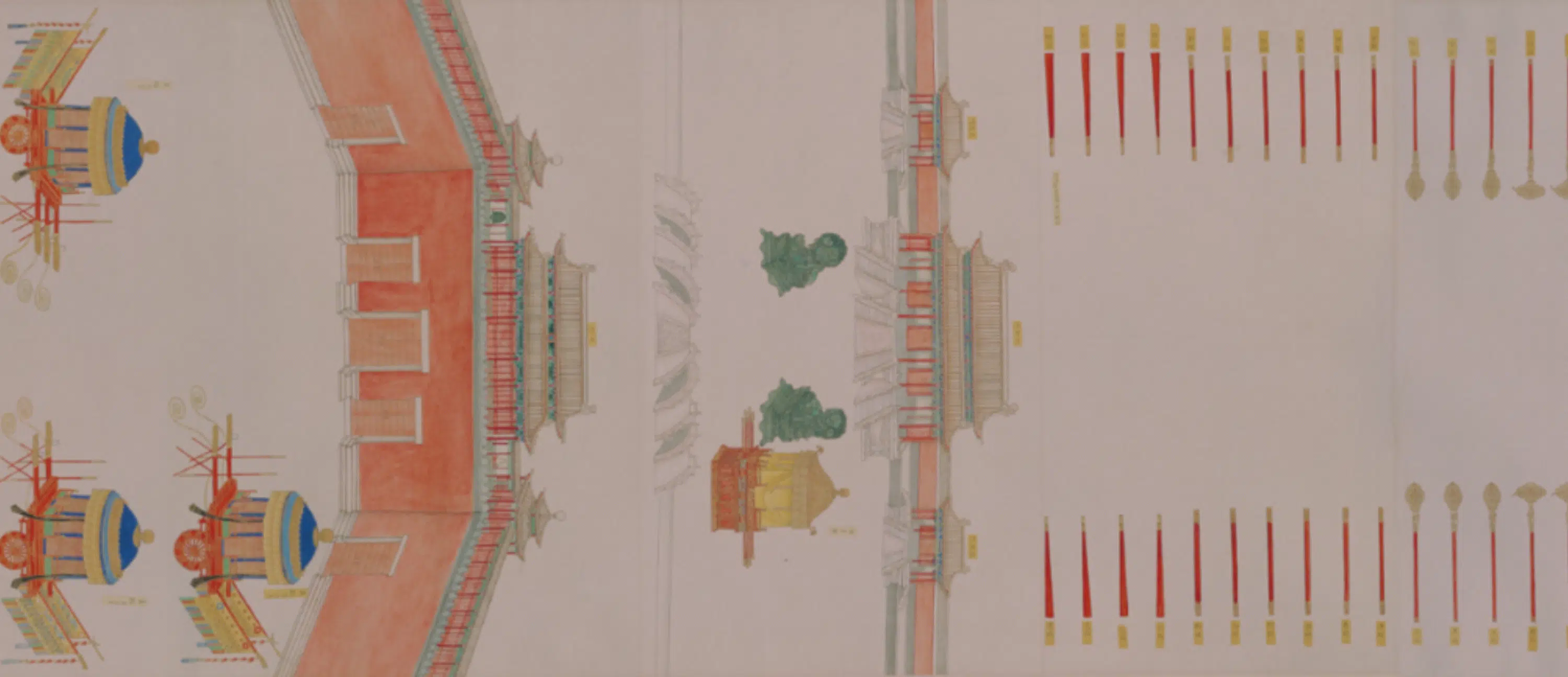 清代【丁观鹏】《卤簿图卷》 第4张 清代【丁观鹏】《卤簿图卷》 第4张