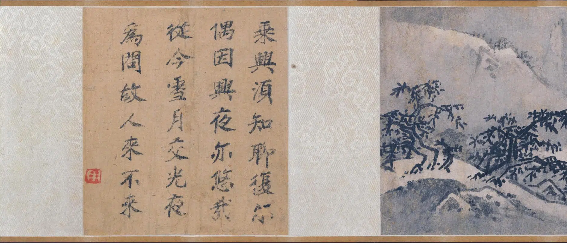宋朝【宋人】《雪景四段卷》