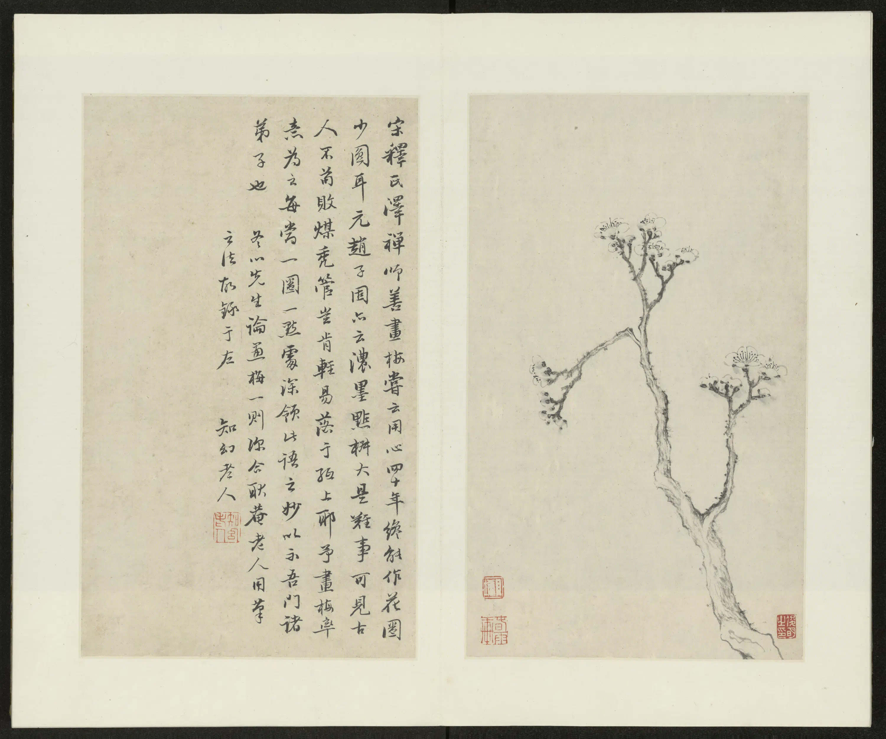 清代【金俊明】《梅花图册-1》 第6张