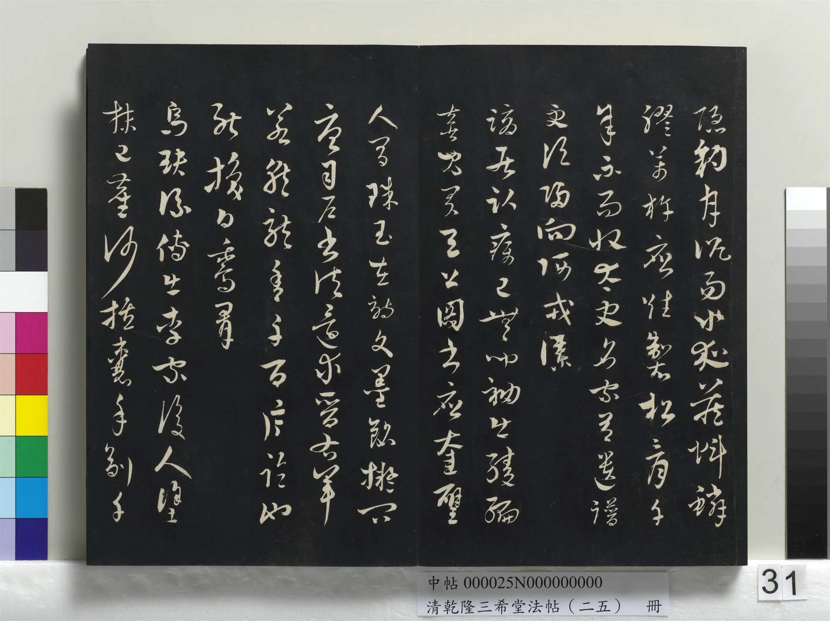 清代【爱新觉罗弘历-乾隆-清高宗】《乾隆三希堂法帖（二十五）册》 第25张