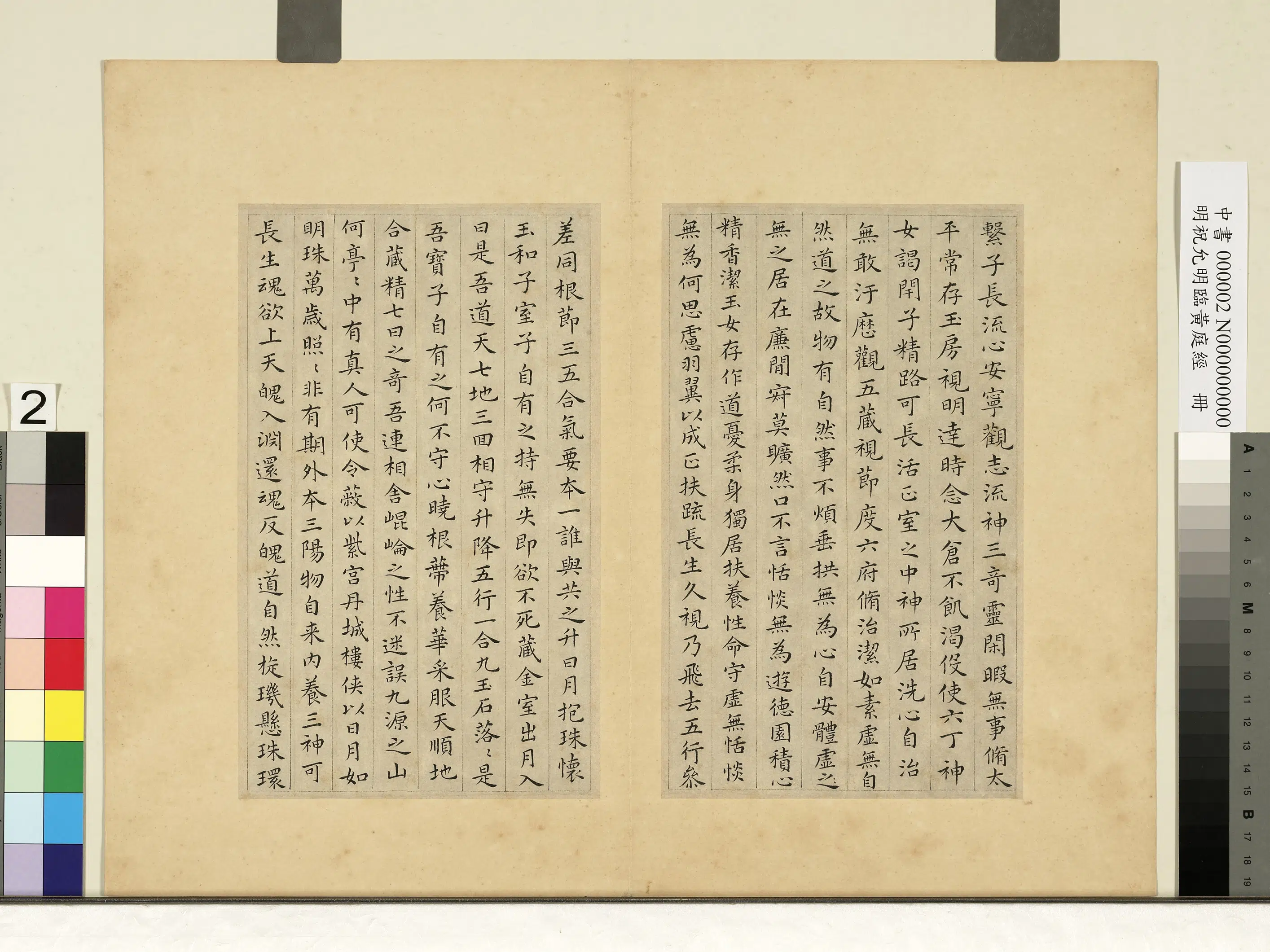 明朝【祝允明】《临黄庭经册》 第2张 明朝【祝允明】《临黄庭经册》 第2张