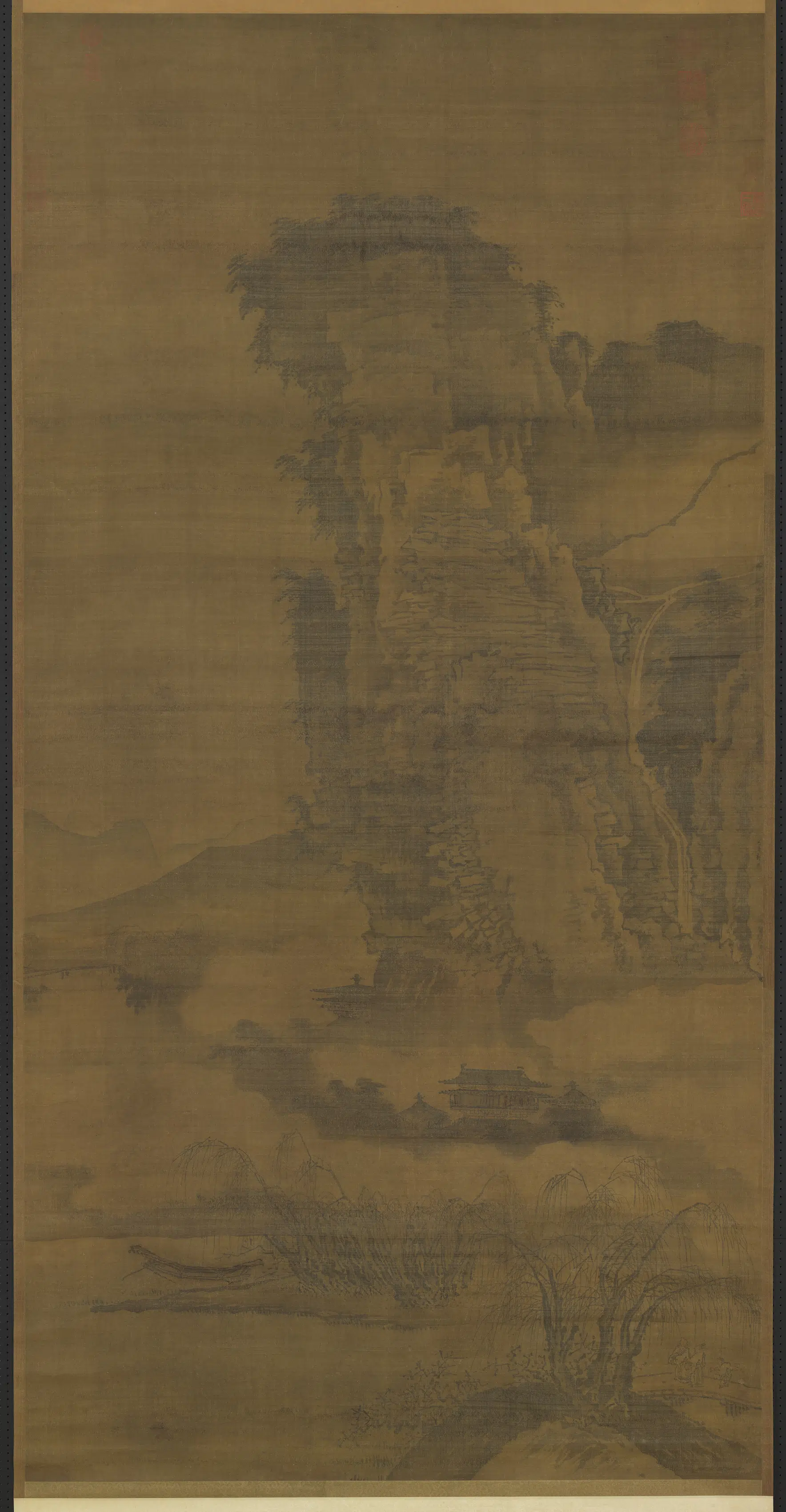 北宋【郭熙】《画山水图轴》