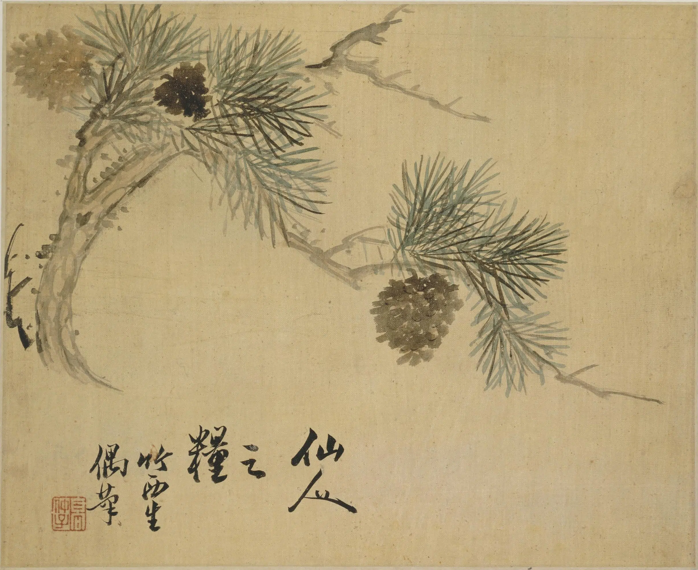 清代【高凤翰】《杂画册》 第12张 清代【高凤翰】《杂画册》 第12张