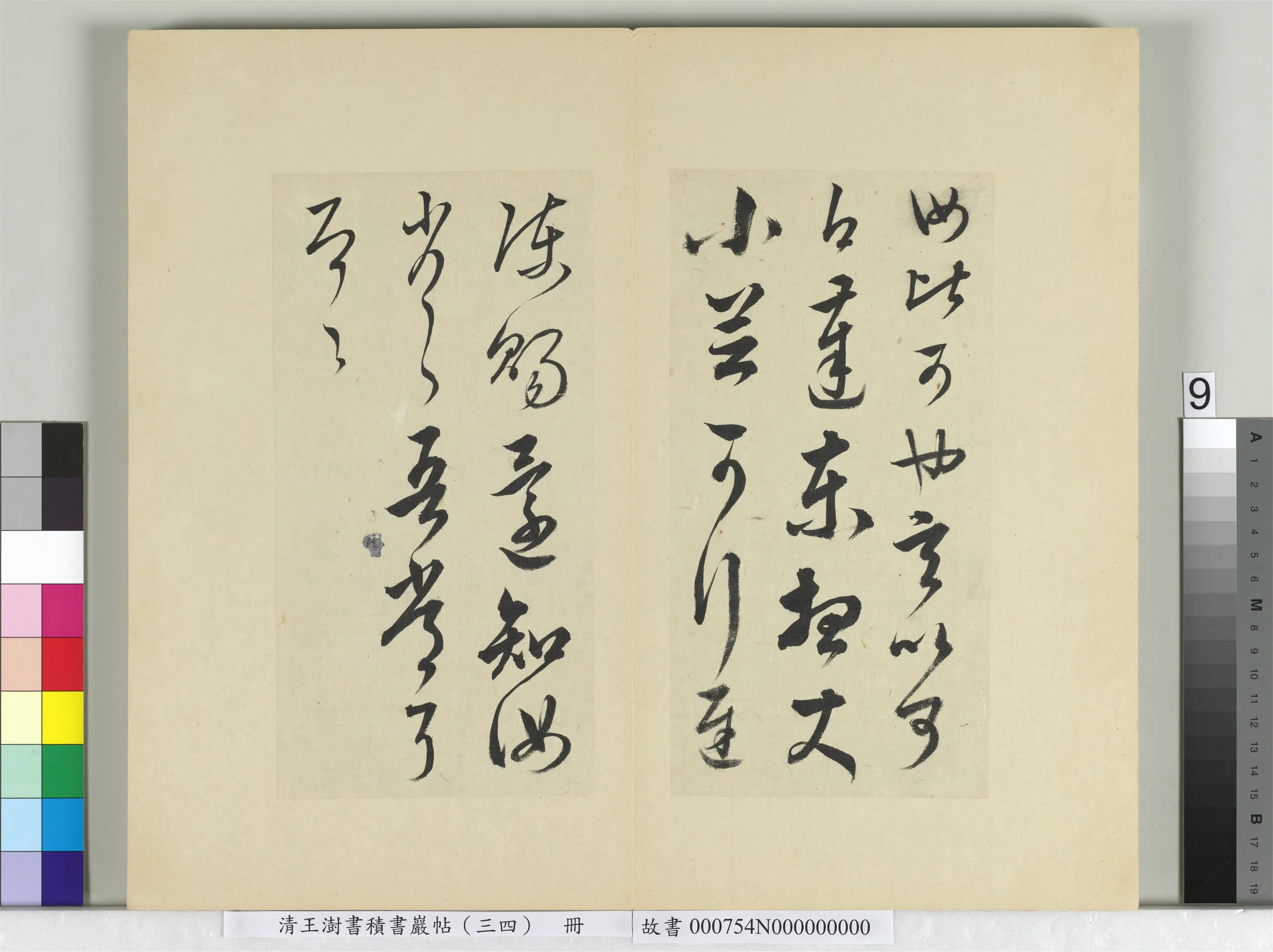 清代【王澍】《书积书岩帖（三十四）册-临万岁通天帖》 第16张