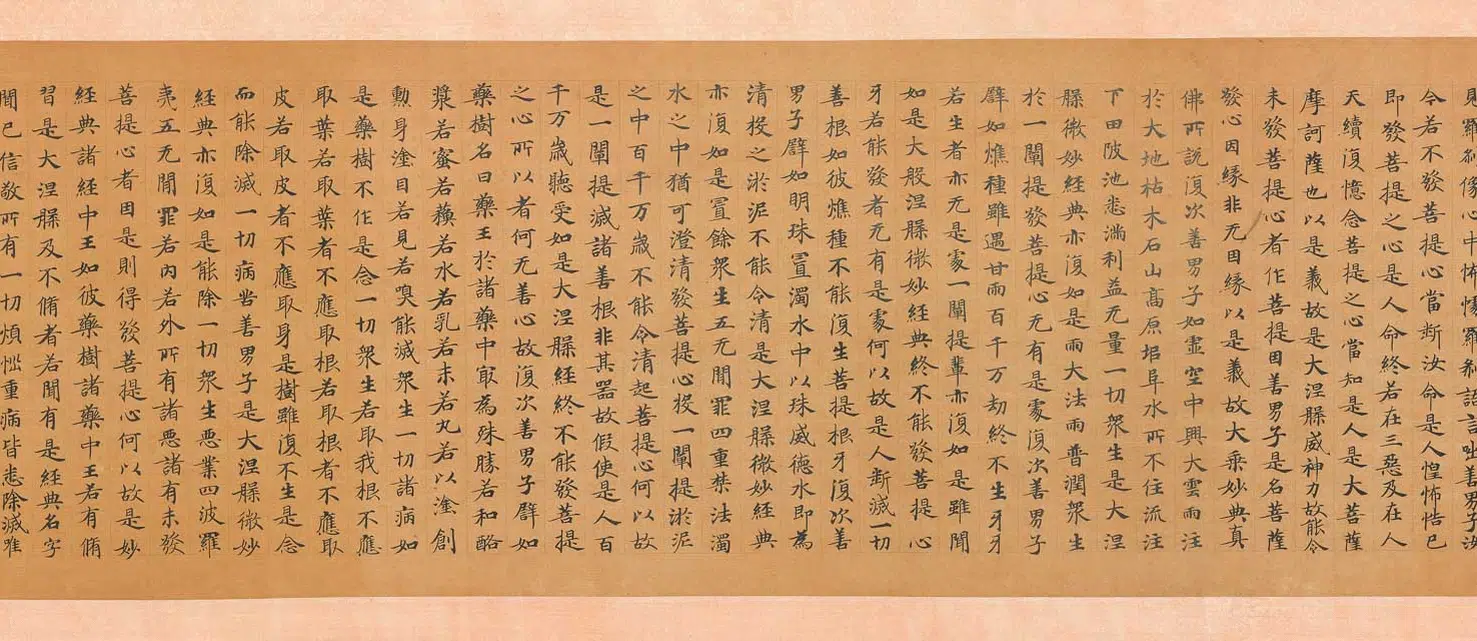 唐朝【佚名】《楷书大般涅槃经第九卷》 第3张 唐朝【佚名】《楷书大般涅槃经第九卷》 第3张