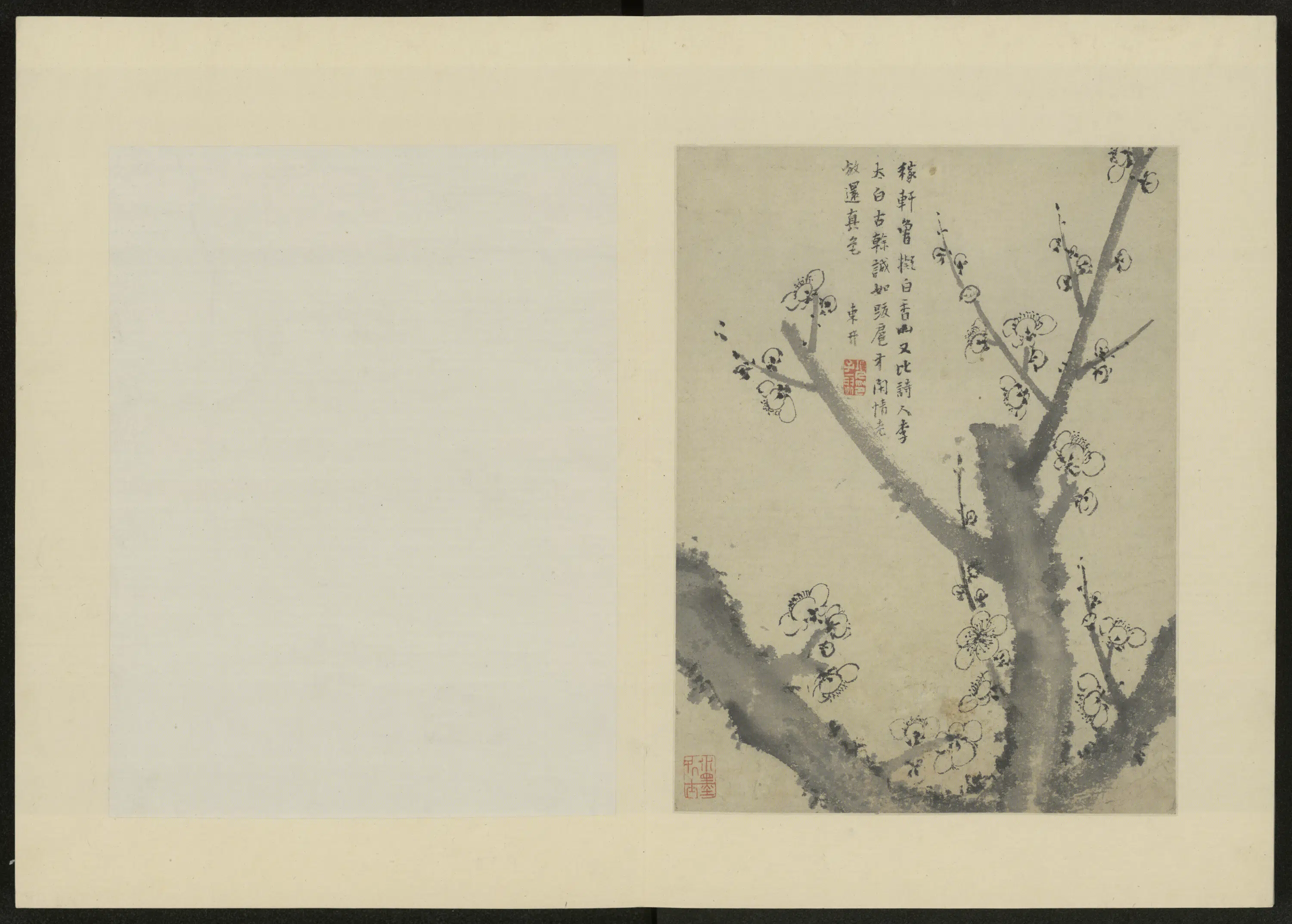 清代【项奎】《梅花册》 第10张