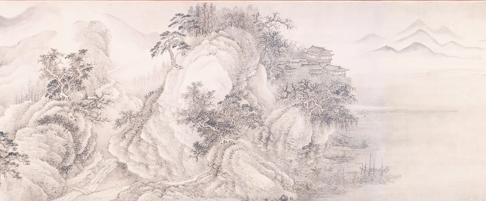 清代【王翚】《重江叠嶂图卷》 第8张