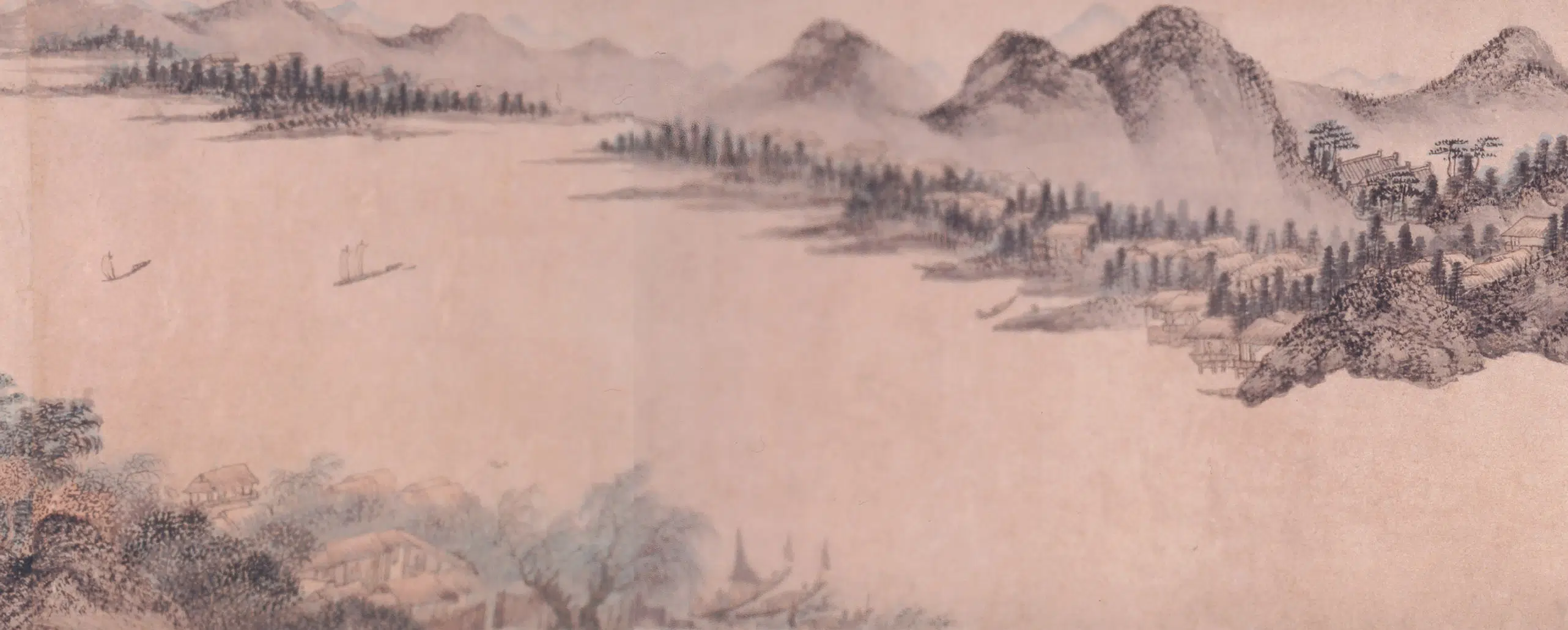 明朝【谢时臣】《江山揽胜图卷》 第3张