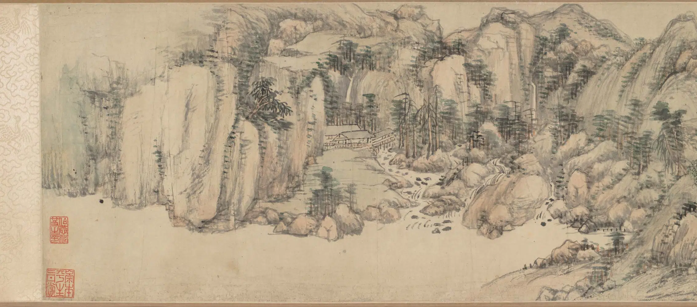 清代【王原祁】《山水卷》 第3张 清代【王原祁】《山水卷》 第3张