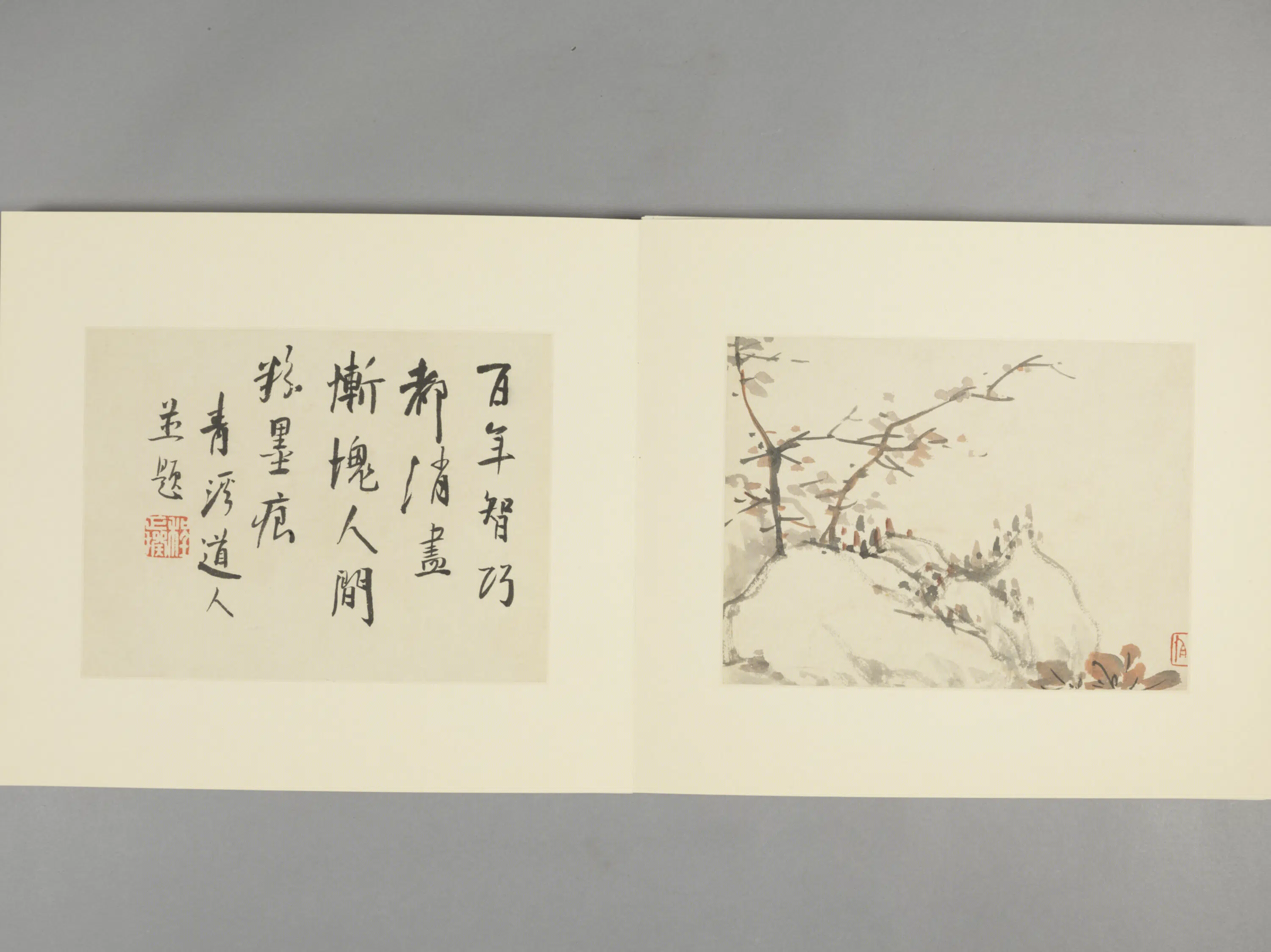 清代【程正揆】《山水图册（15开）》 第13张