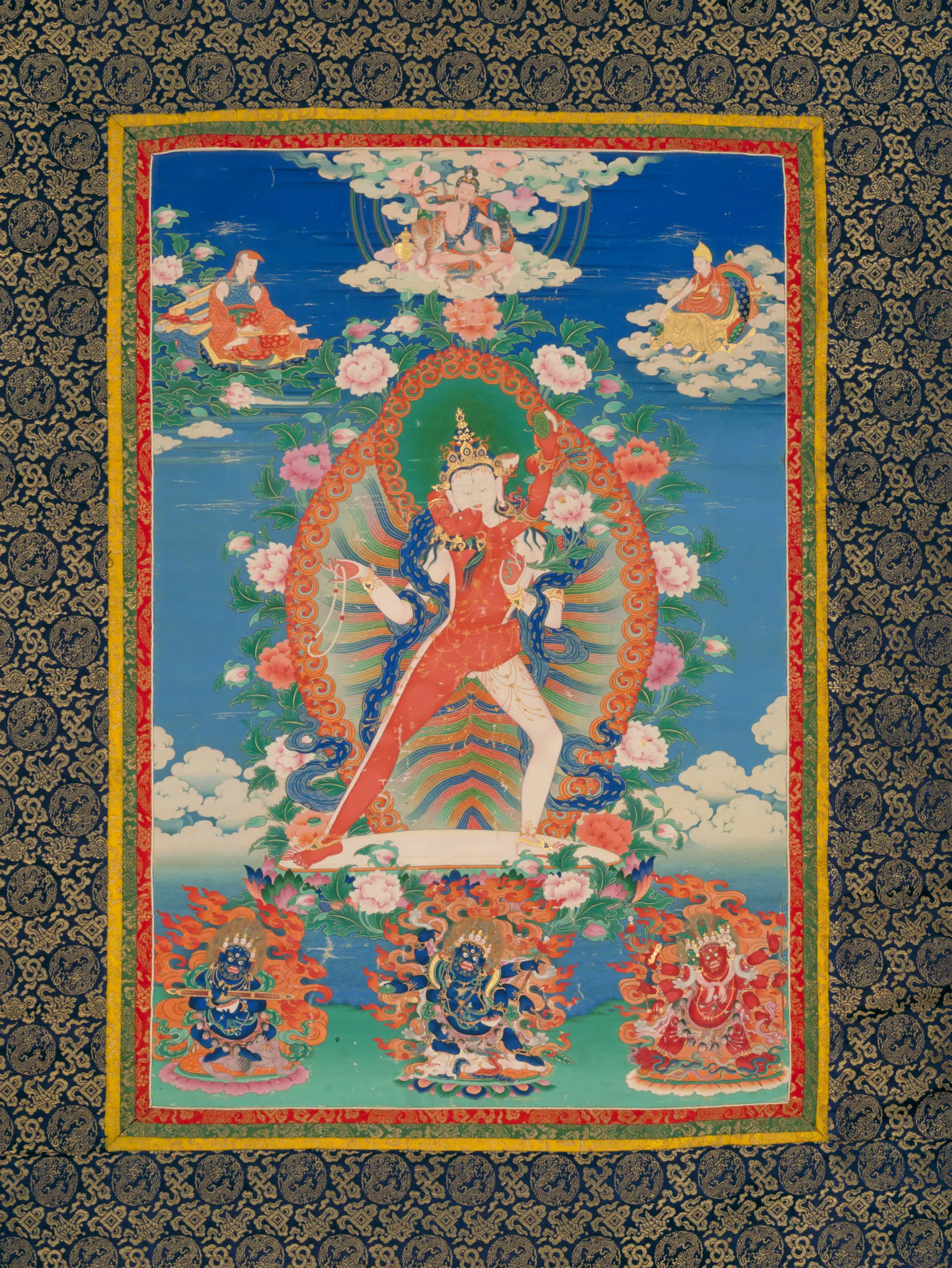 清代【清人】《佛海观世音菩萨像轴》 第1张 清代【清人】《佛海观世音菩萨像轴》 第1张