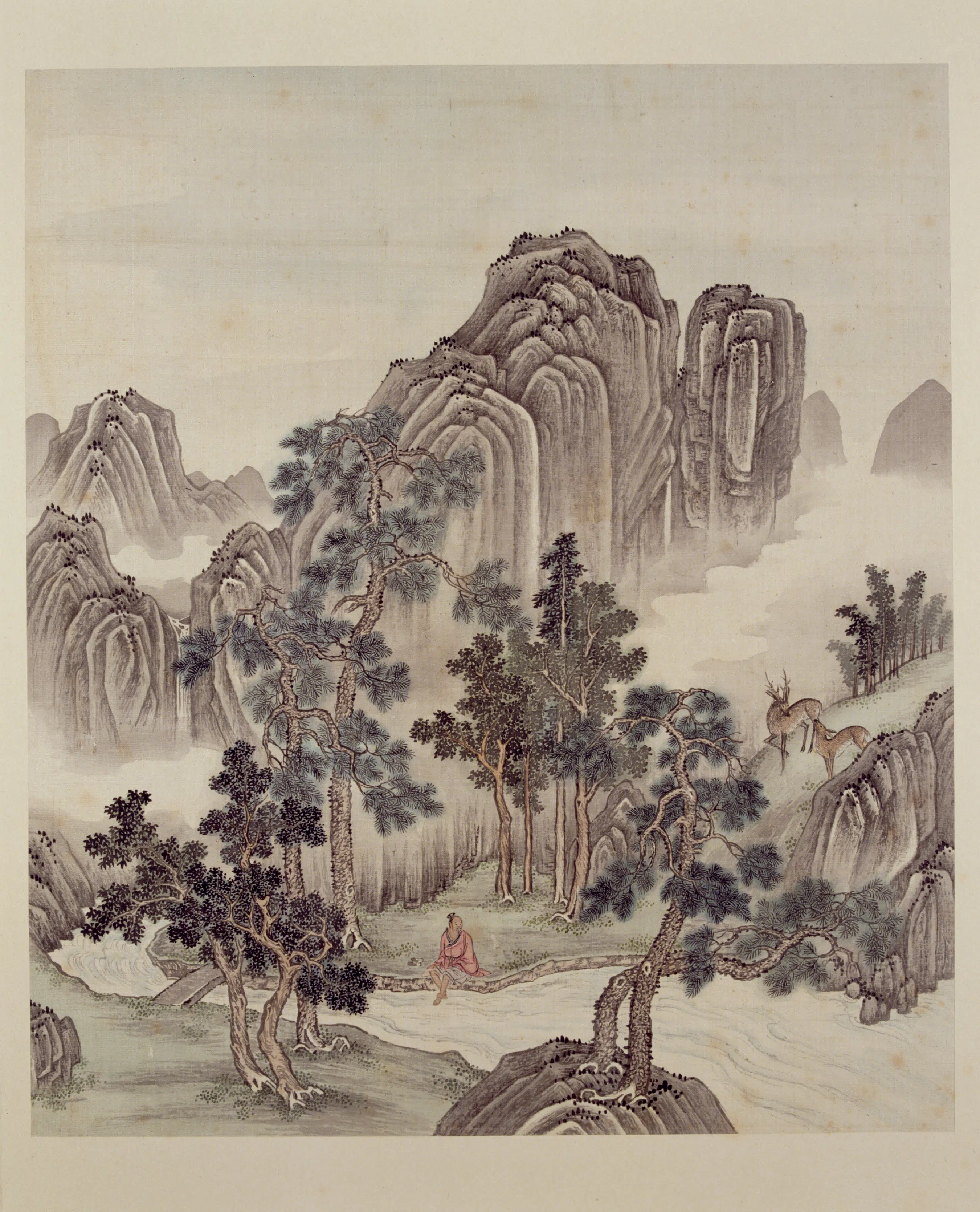 清代【张雨森】《山静日长图册（11开）》 第3张