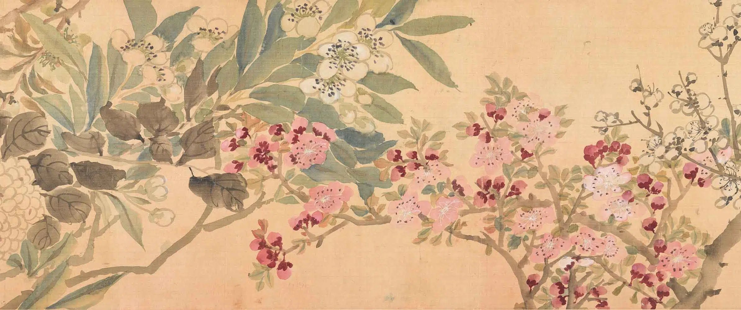 清代【任熊】《花卉图卷》 第2张