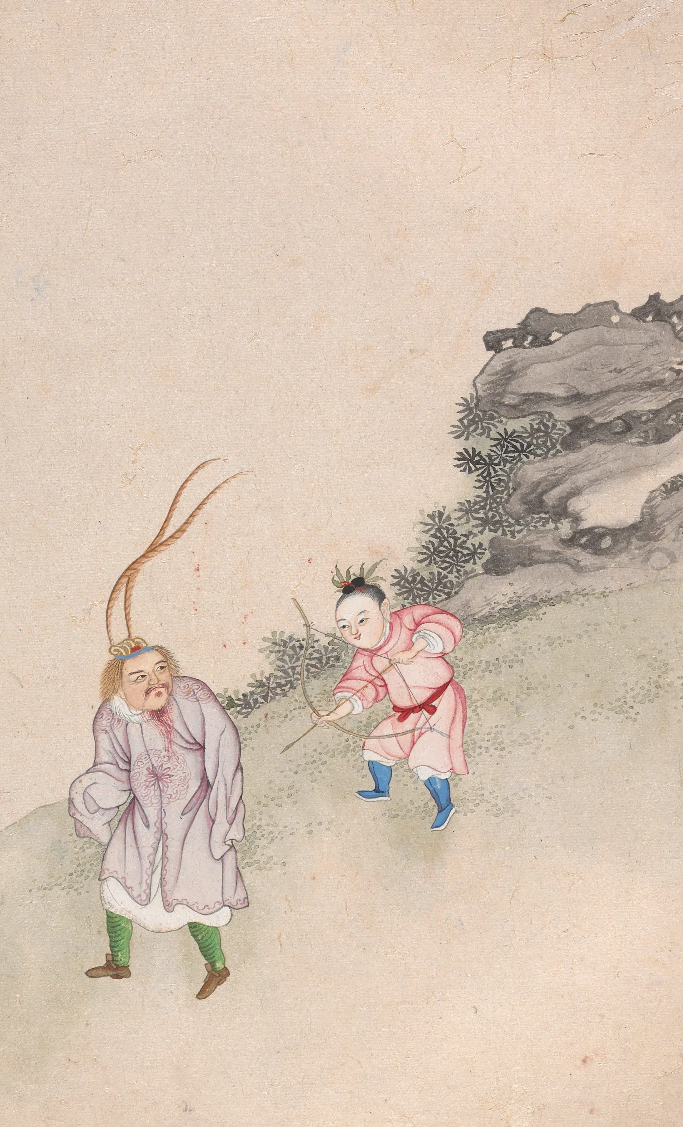 清代【焦秉贞】《历代推背全图》 第25张 清代【焦秉贞】《历代推背全图》 第25张