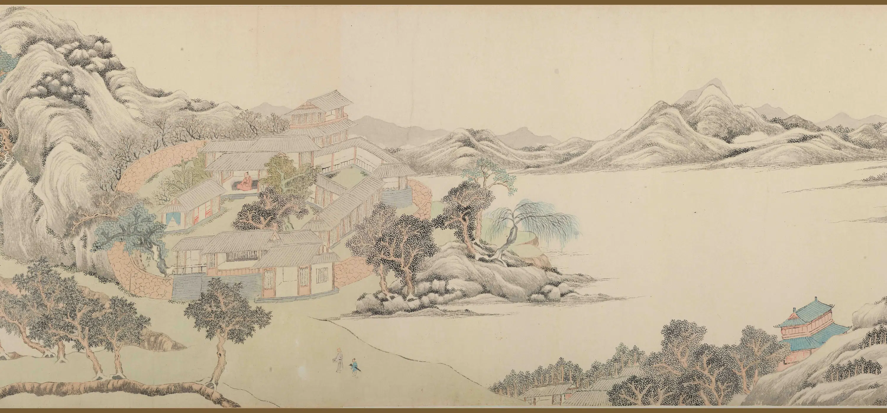 清代【钱杜】《辋川图卷》 第4张 清代【钱杜】《辋川图卷》 第4张
