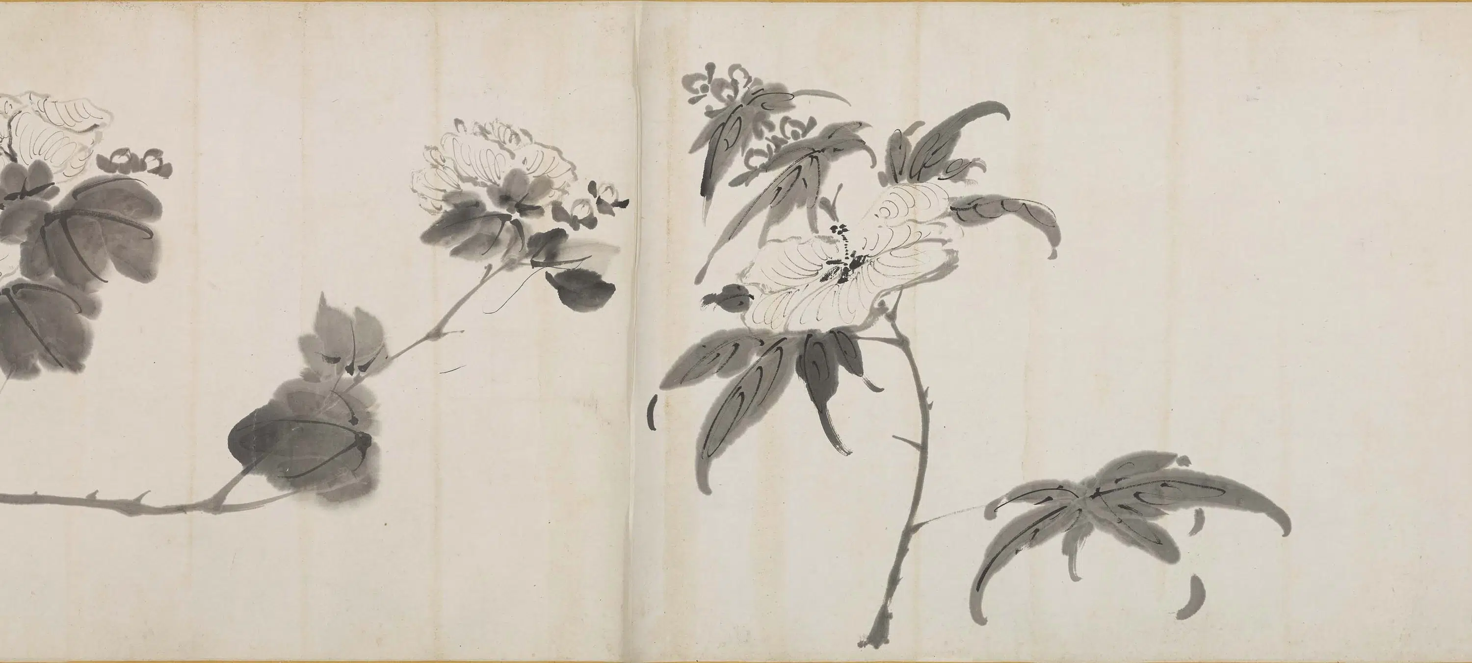 清代【李因】《花卉卷》 第3张