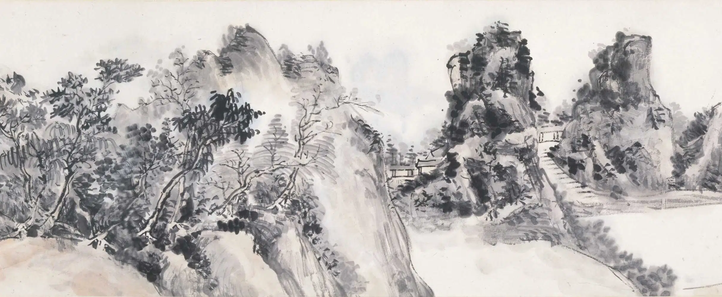 近现代【黄宾虹】《桂林山水图卷》 第5张 近现代【黄宾虹】《桂林山水图卷》 第5张