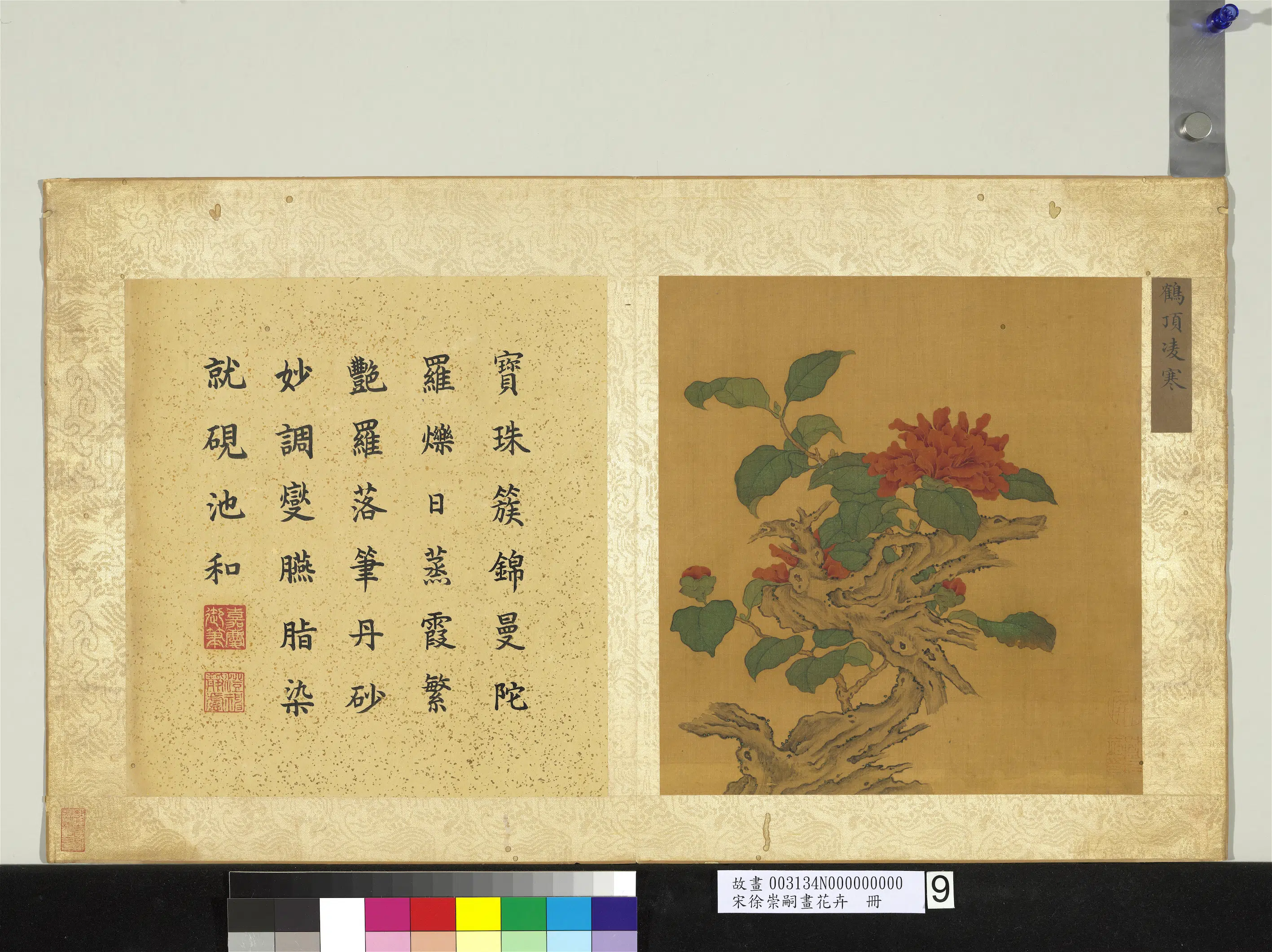 宋朝【徐崇嗣】《画花卉册》 第12张