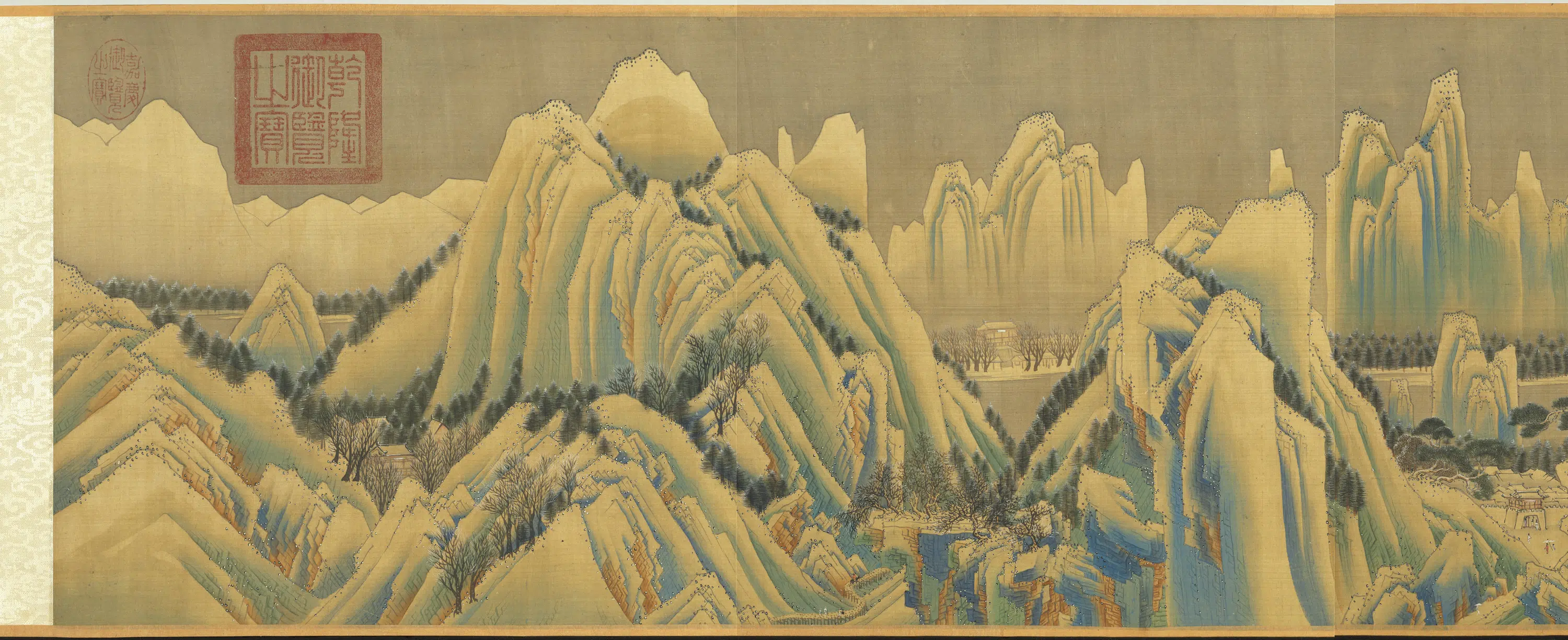 明朝《明人长江万里图卷》