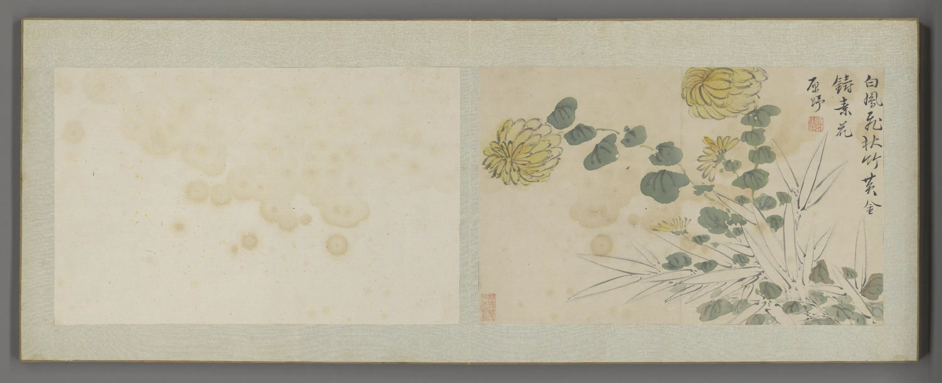 清代【陈舒】《花卉册（12开）》 第12张