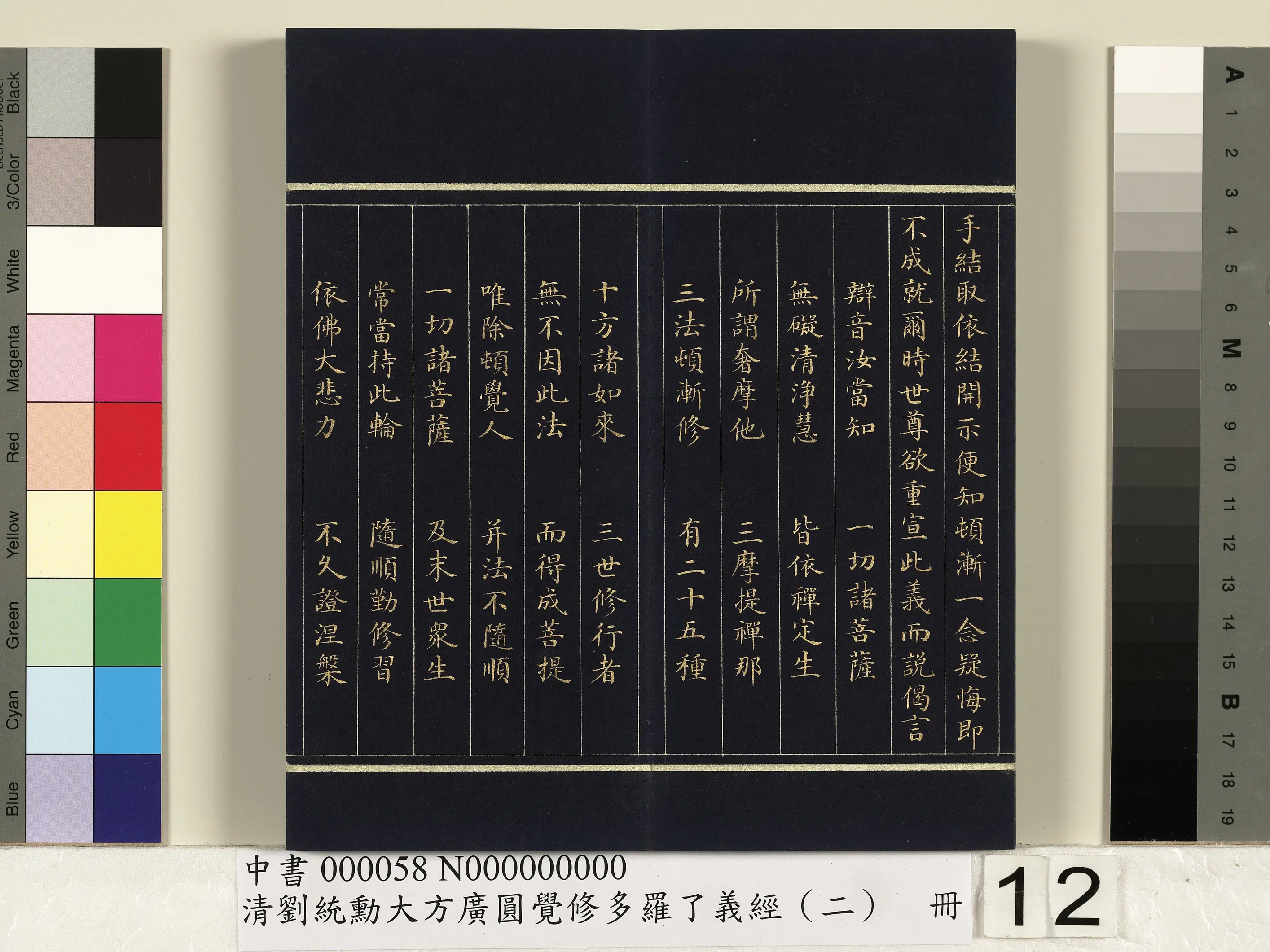 清代【刘统勋】《大方广圆觉修多罗了义经（二）册》 第4张