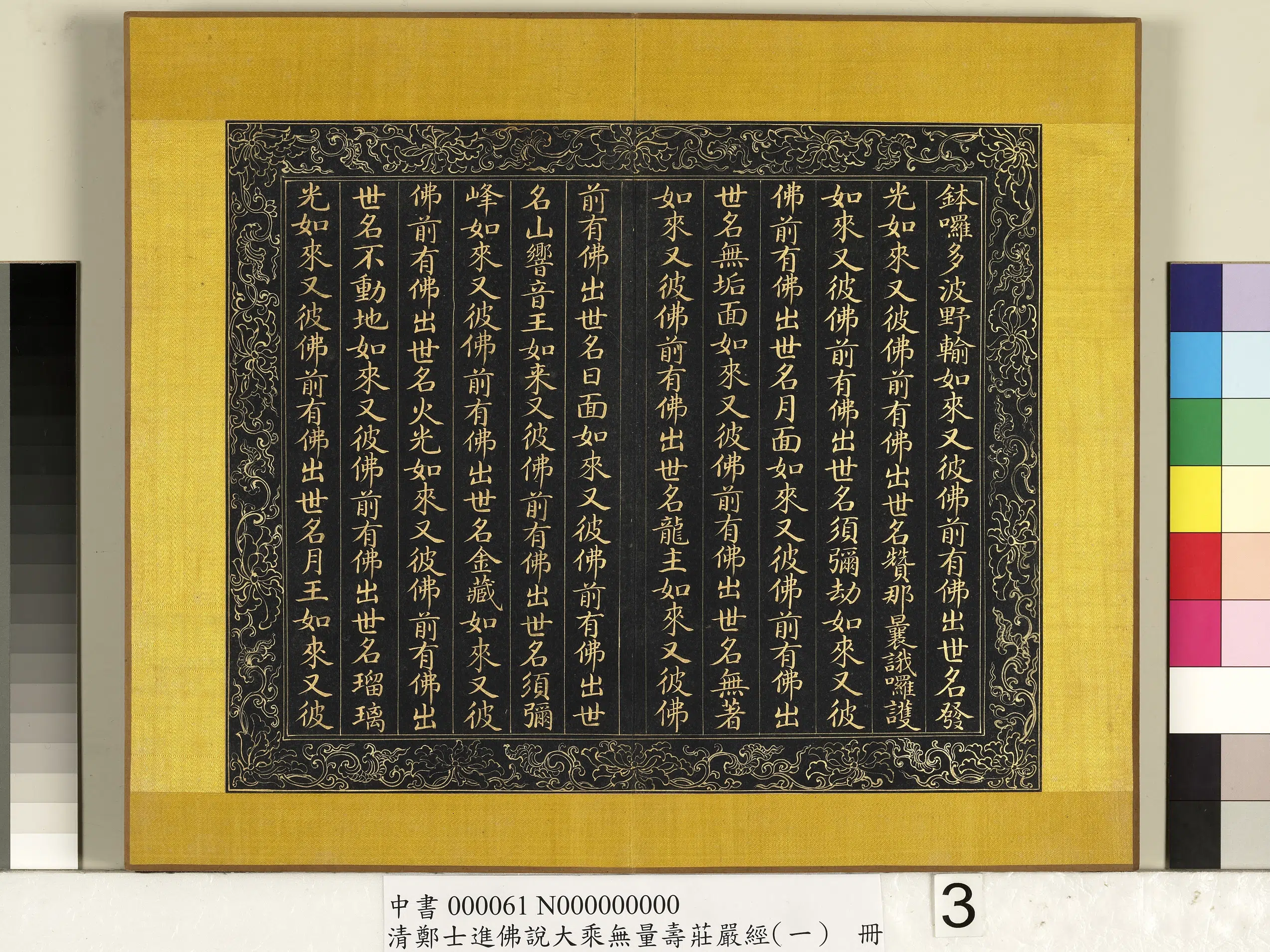 清代【郑大进】《佛说无量寿庄严经(一)册》 第12张 清代【郑大进】《佛说无量寿庄严经(一)册》 第12张