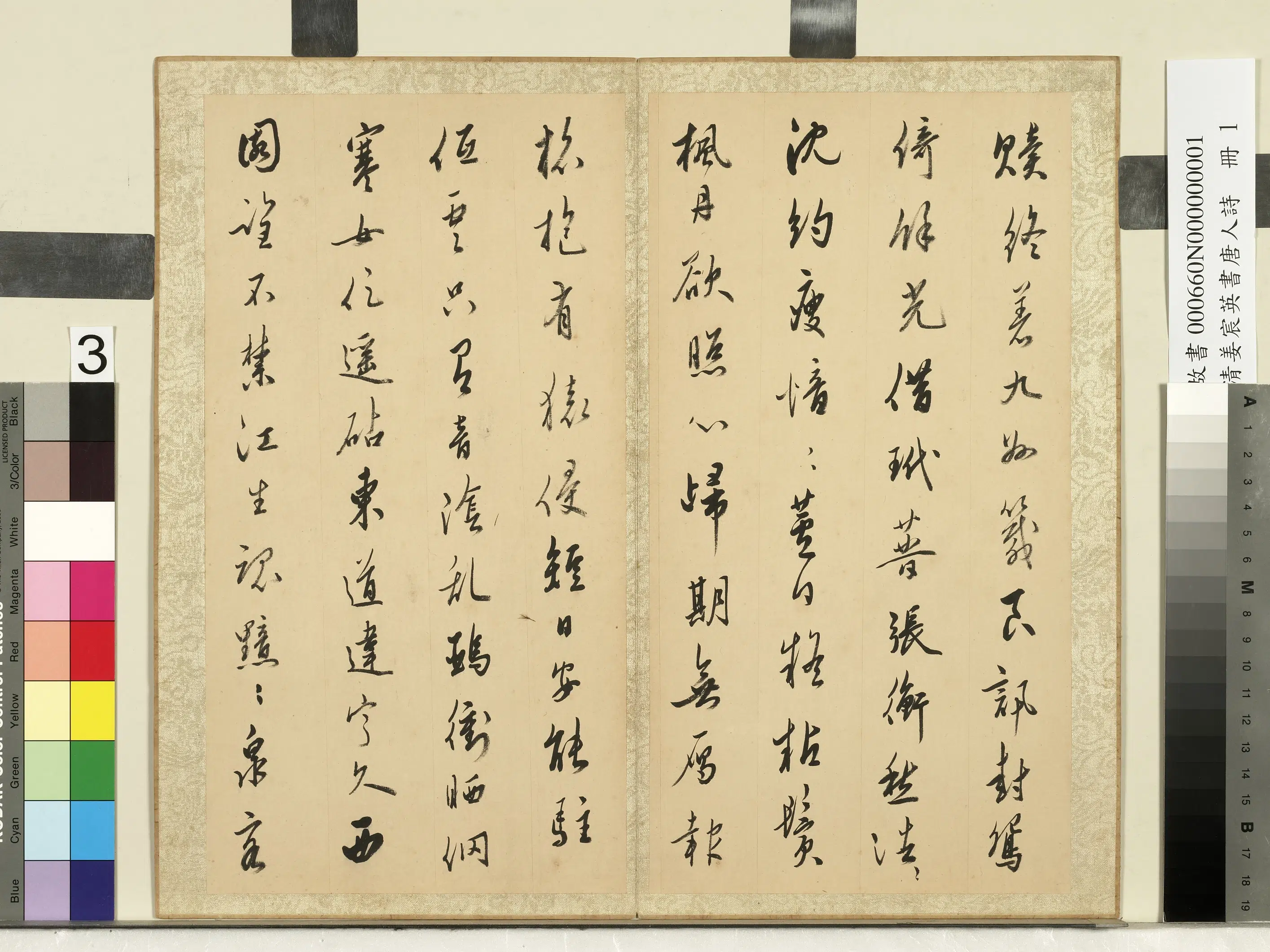 清代【姜宸英】《书唐人诗册》 第3张
