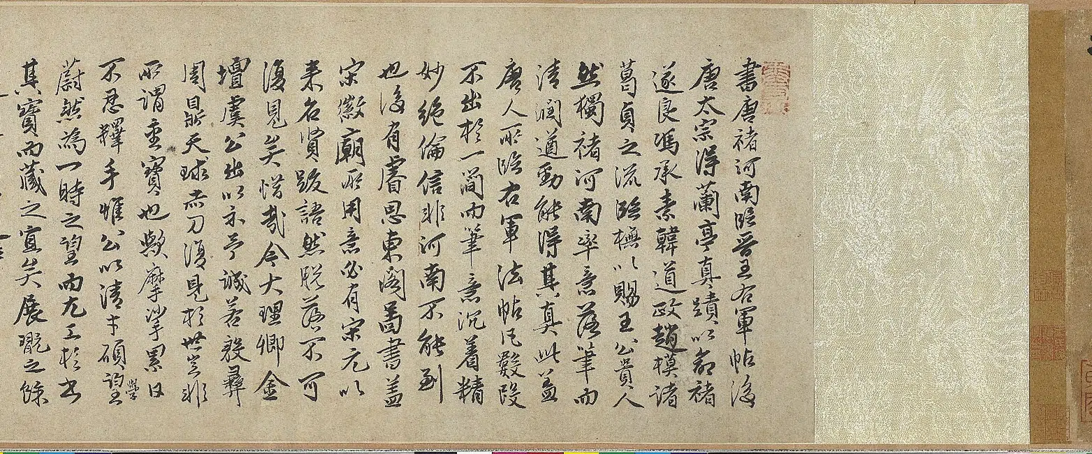 东晋【王羲之】《草书长风帖》 第4张