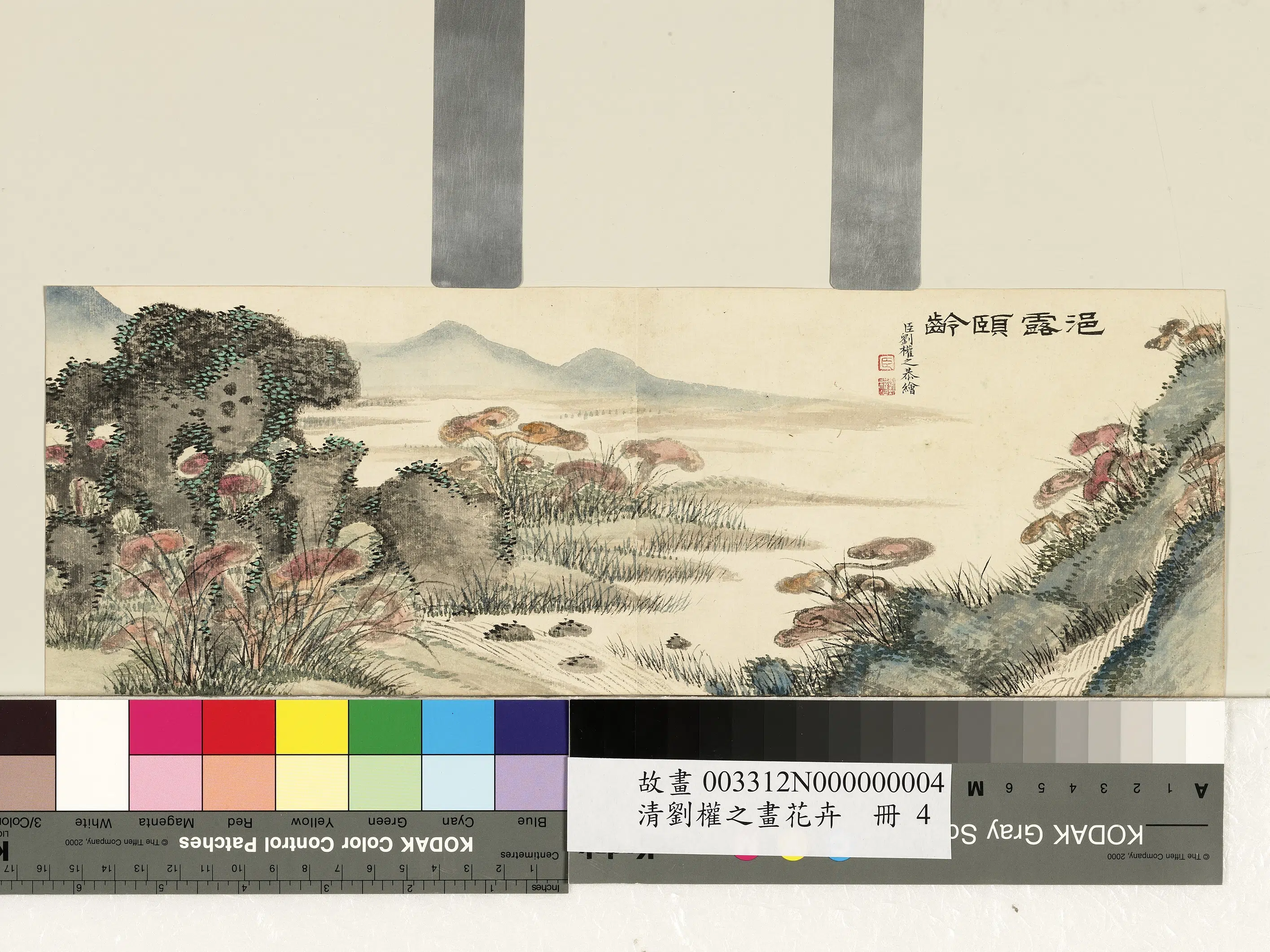 清代【刘权之】《画花卉册》 第3张 清代【刘权之】《画花卉册》 第3张