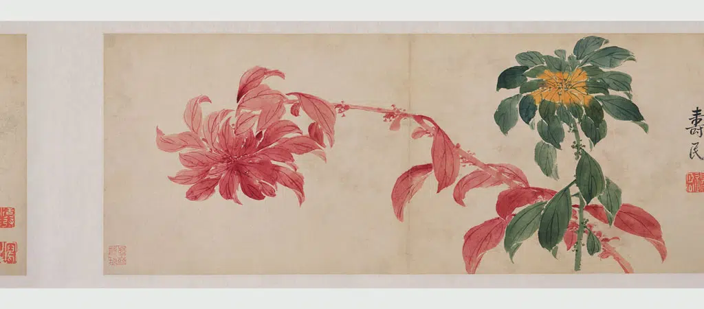 清代【边寿民】《花卉卷》 第4张 清代【边寿民】《花卉卷》 第4张
