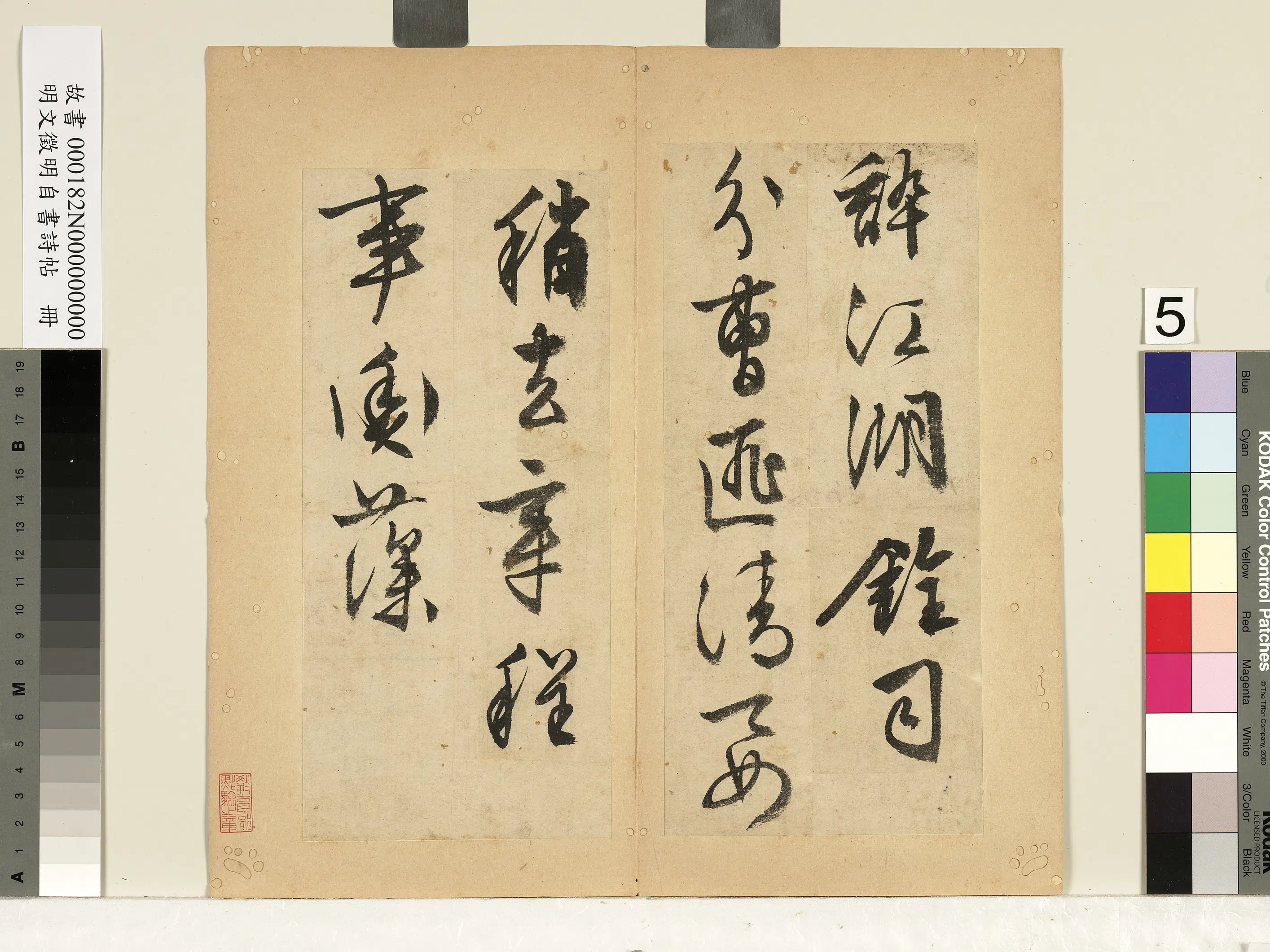 明朝【文征明徵明】《自书诗帖册》 第8张 明朝【文征明徵明】《自书诗帖册》 第8张