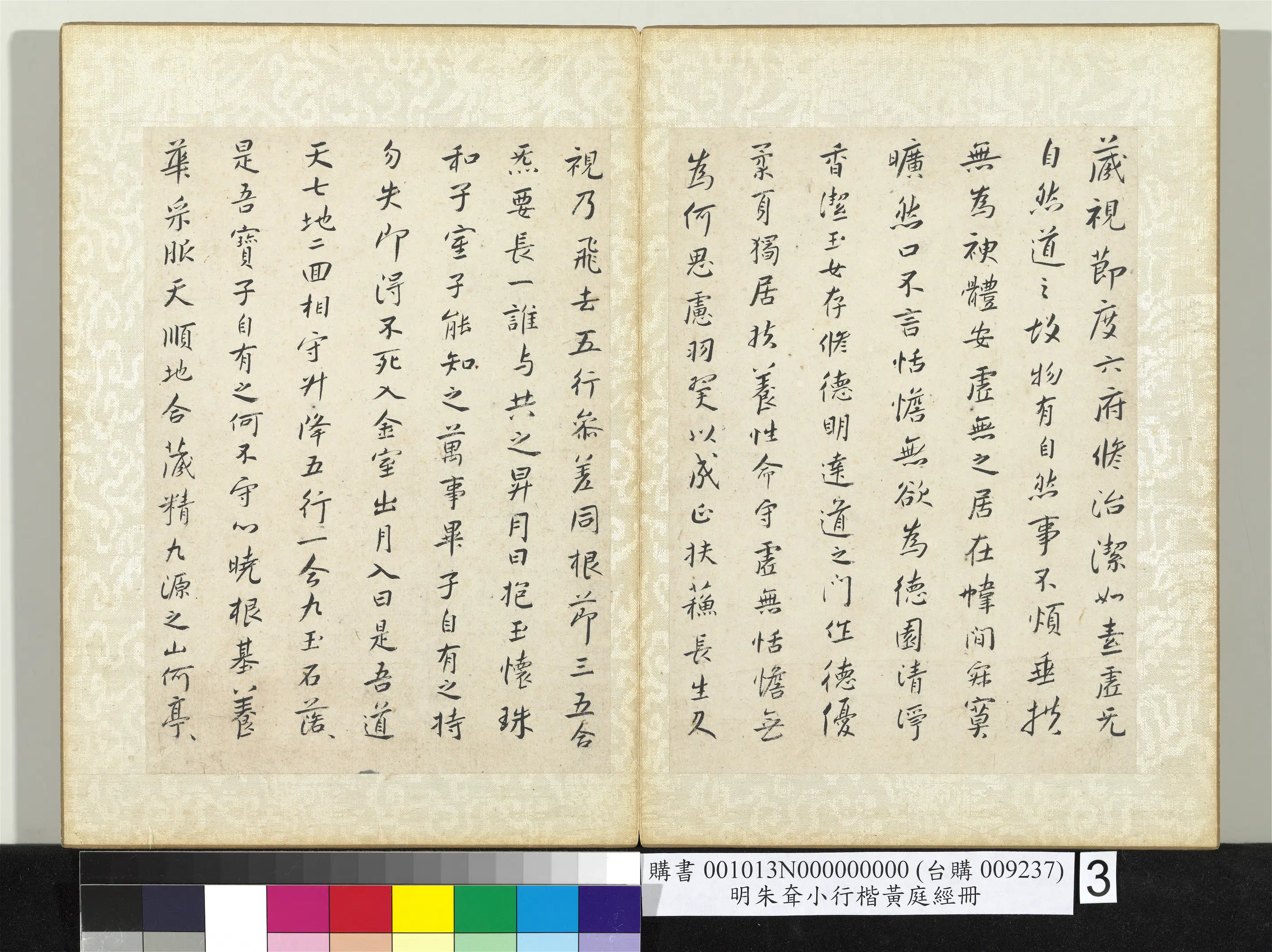 清代【朱耷】《小行楷黄庭经册》 第4张 清代【朱耷】《小行楷黄庭经册》 第4张