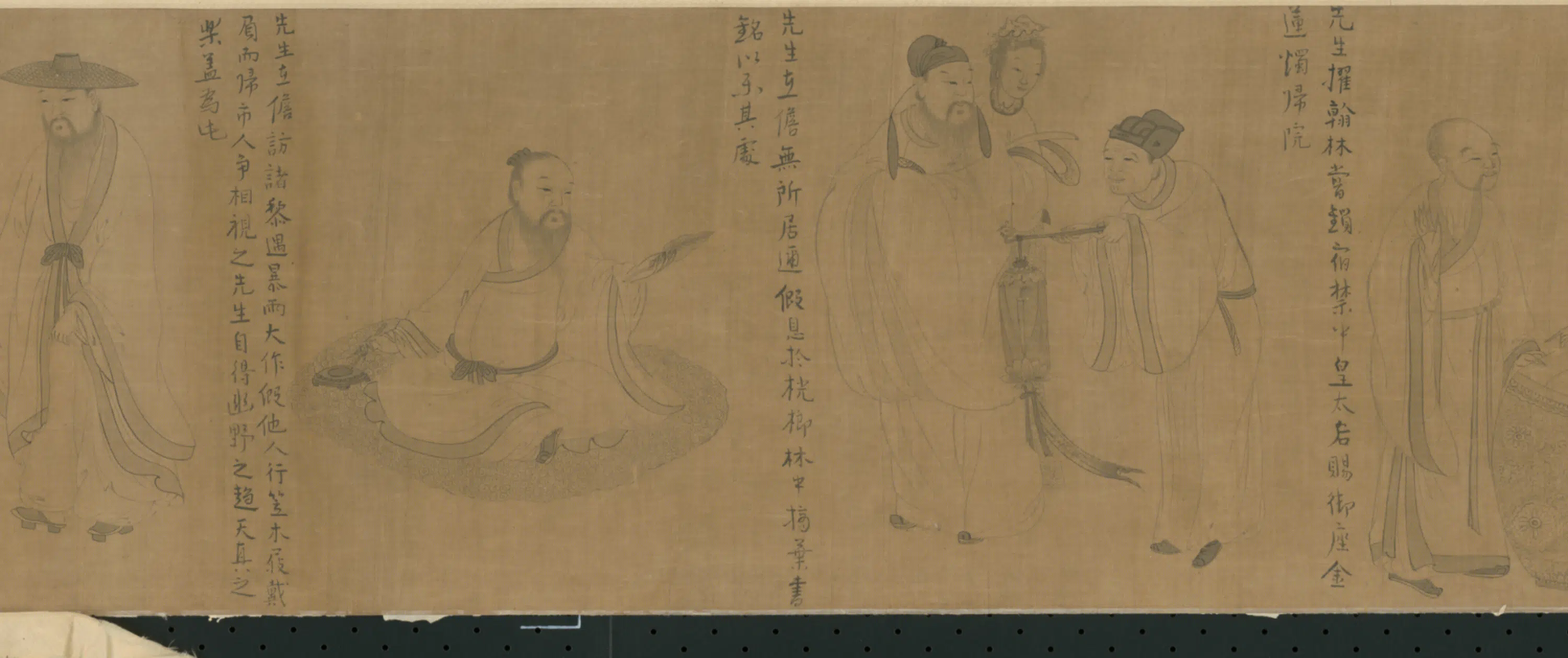 明朝【明人】《画东坡事迹图卷》 第2张
